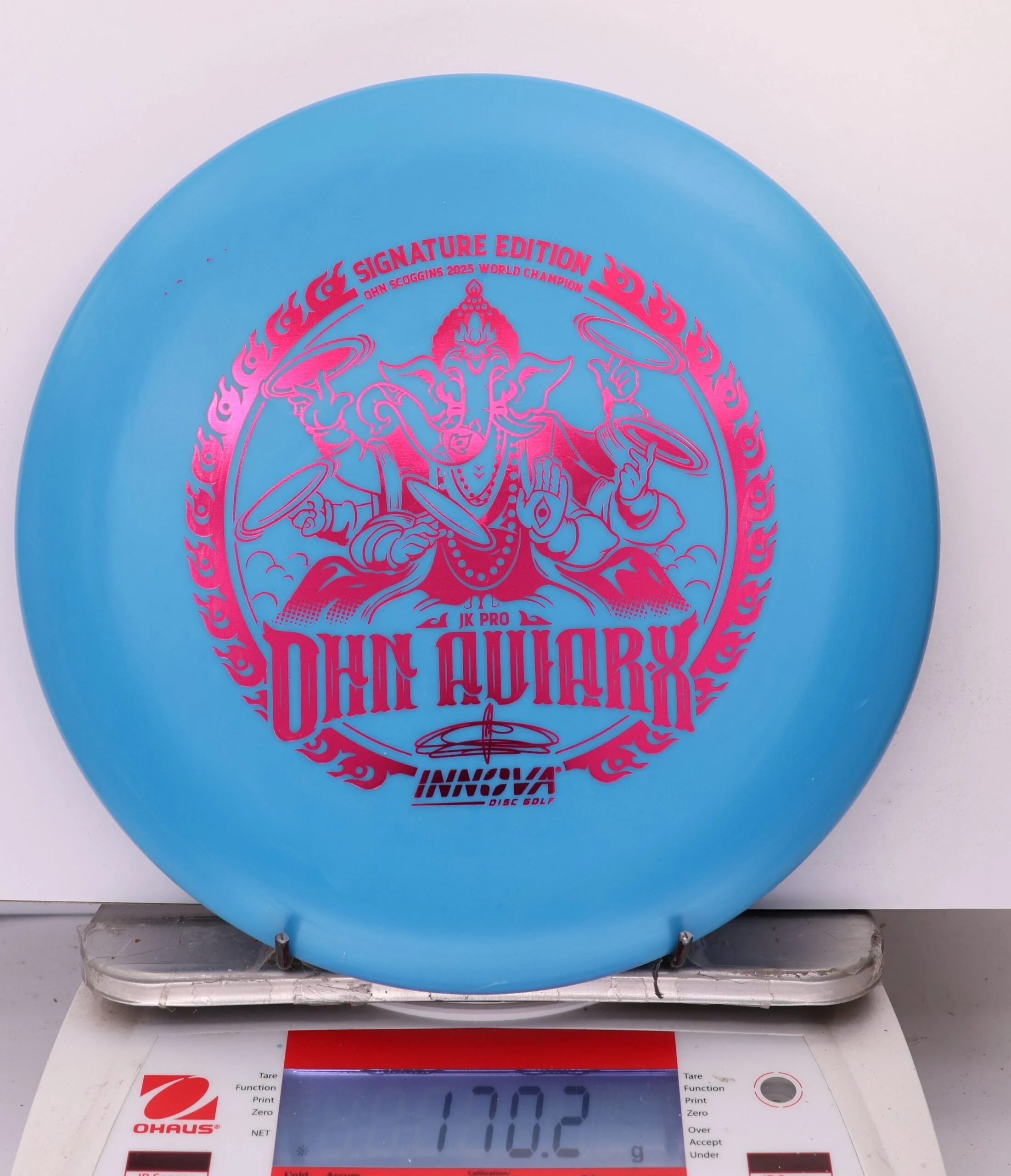 974511 JK Pro Aviar-X, Ohn Scoggins FPO World Champion Character - Signature Edition - #930 Blue, 170