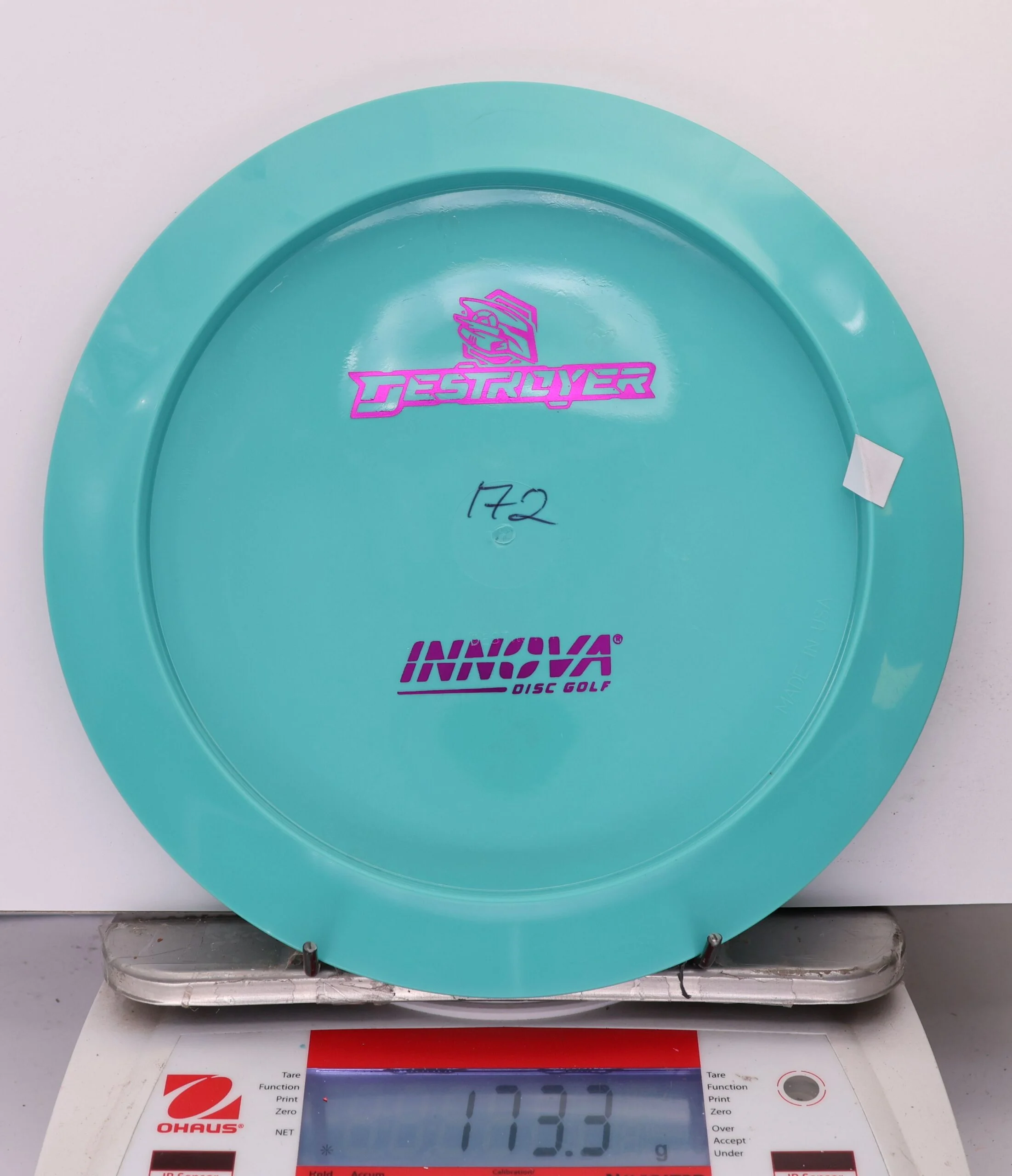 974813 Star Destroyer, Bottom Stamp - #923 Turquoise, 173