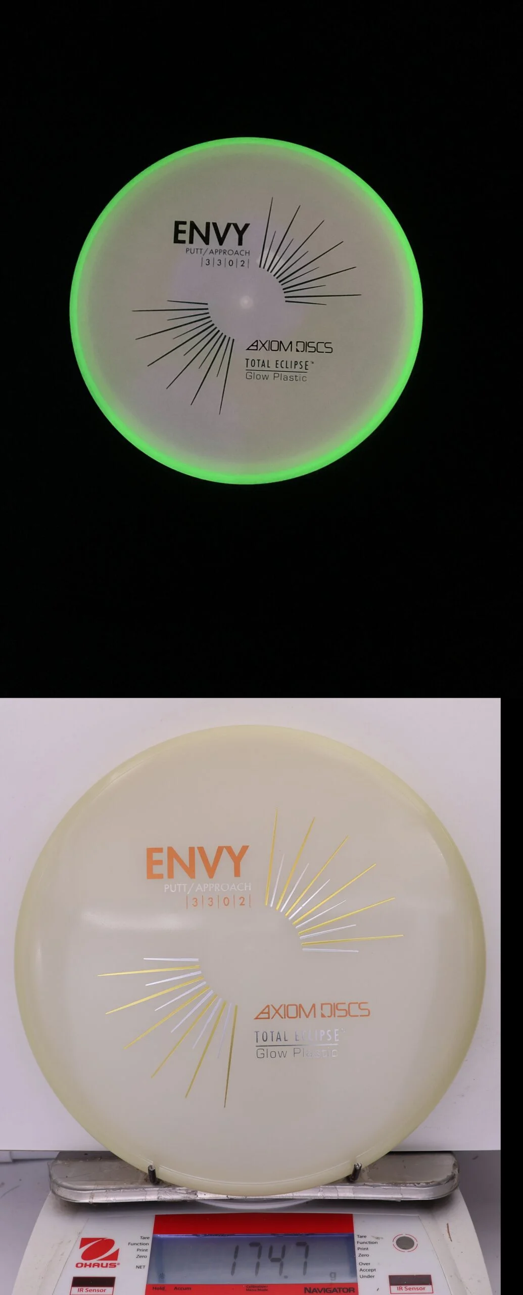 974957 Total Eclipse Envy - #10 Green-White, 175