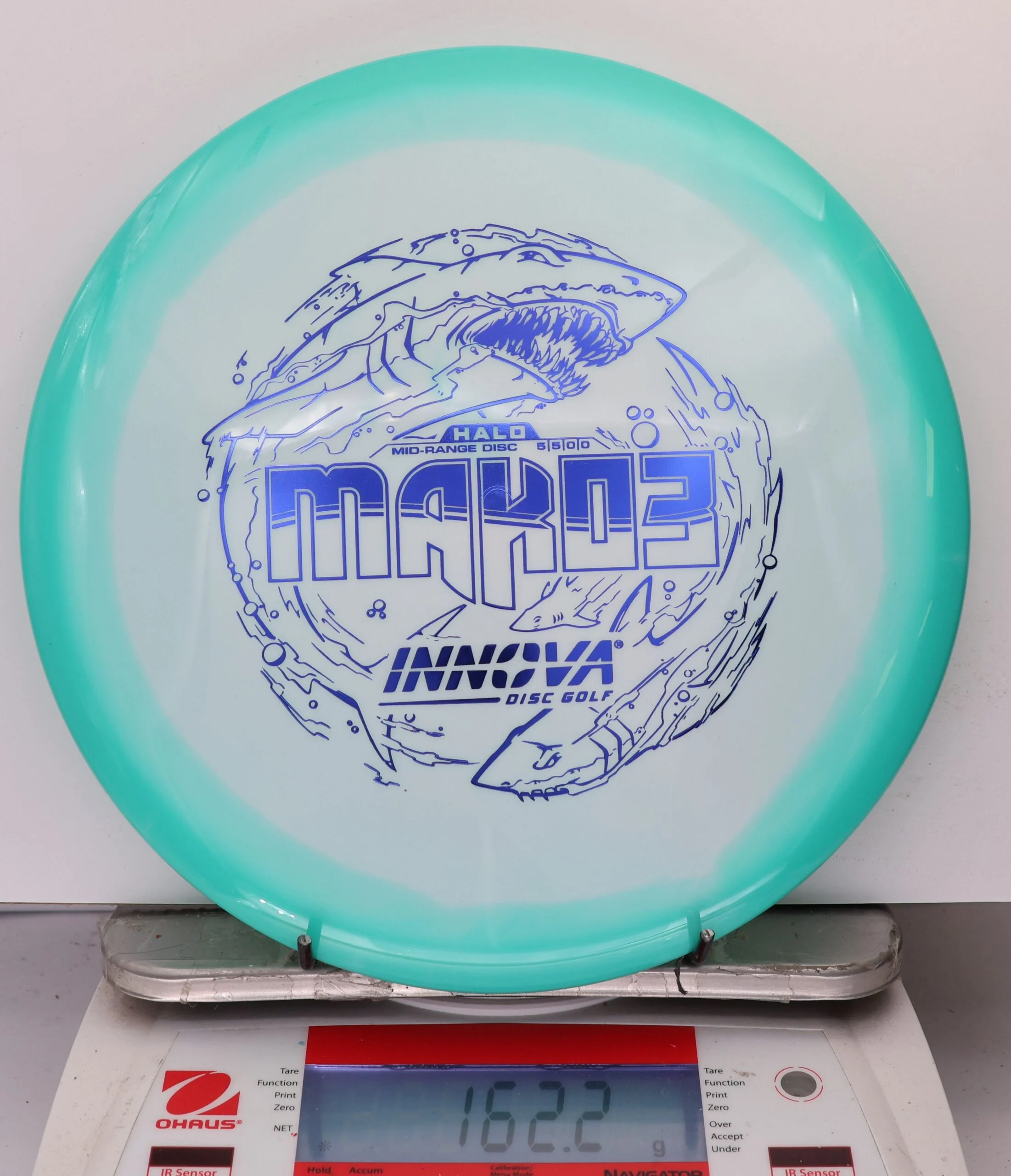 975341 Halo Star Mako3 - #923 Aqua-White, 162