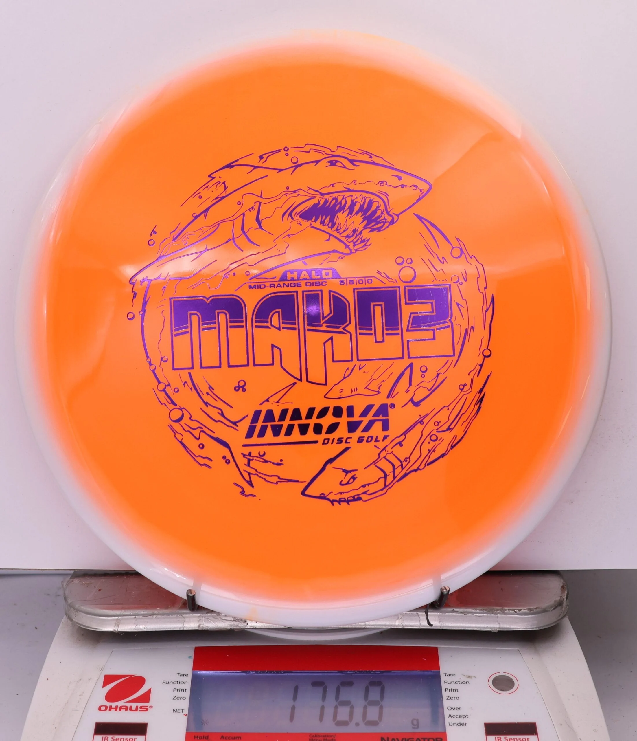 975343 Halo Star Mako3 - #925 White-Orange, 177