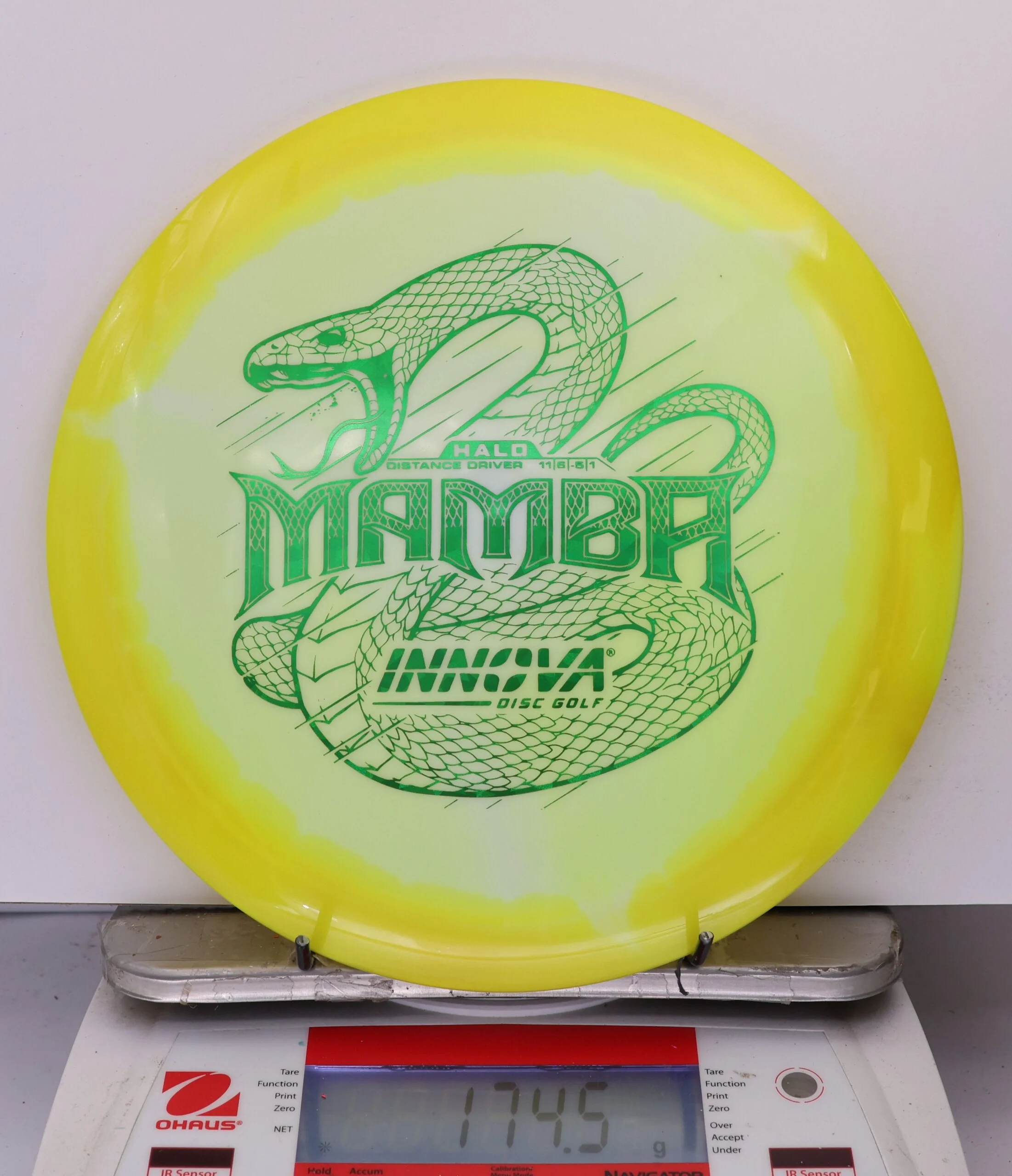 975513 Halo Star Mamba - #925 Yellow-White, 175