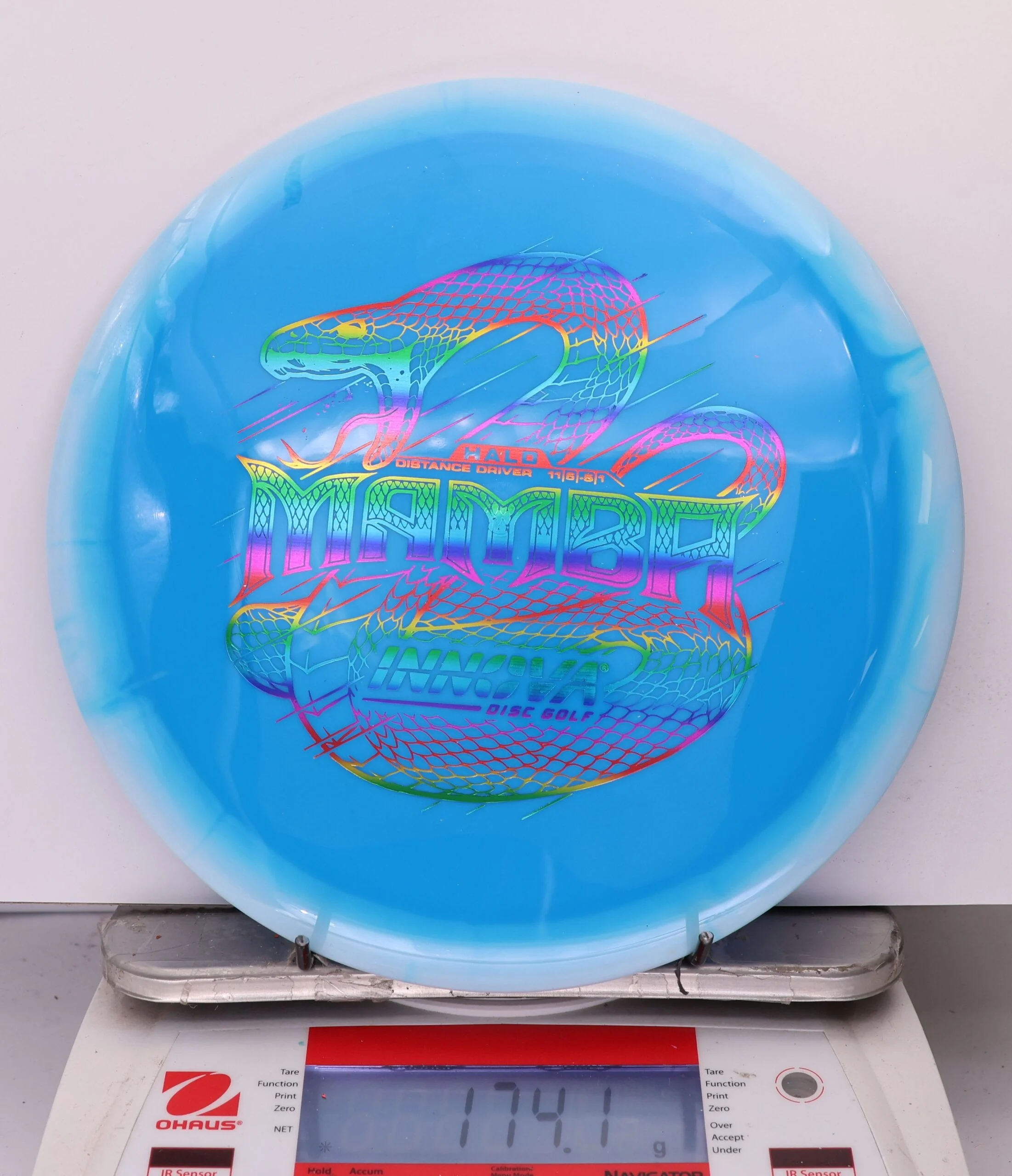 976631 Halo Star Mamba - #932 White-Blue, 174