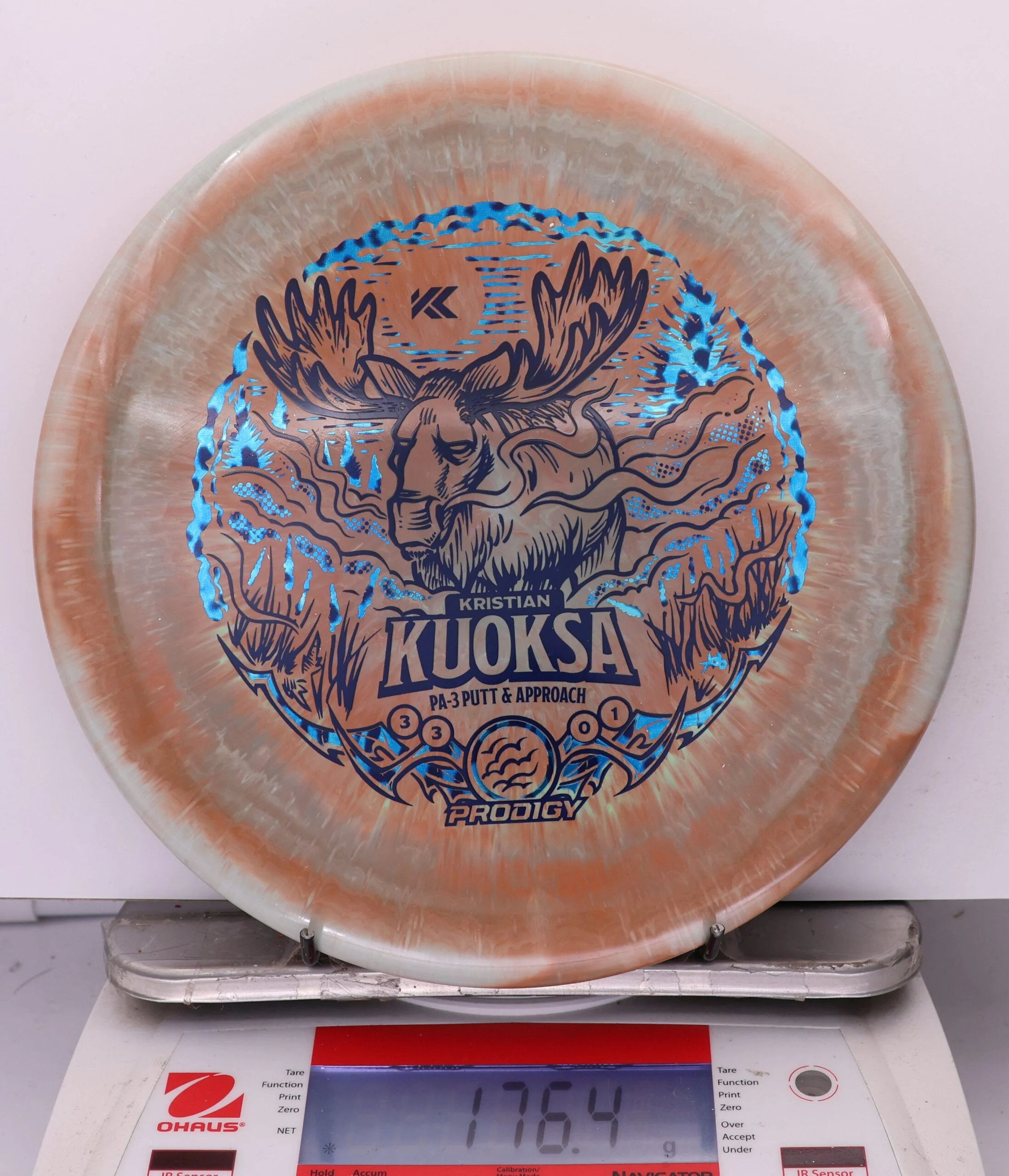 976673 Prodigy PA3, 400 Spectrum - Kristian Kuoksa 2025 Signature Series - #01 Orangy, 176