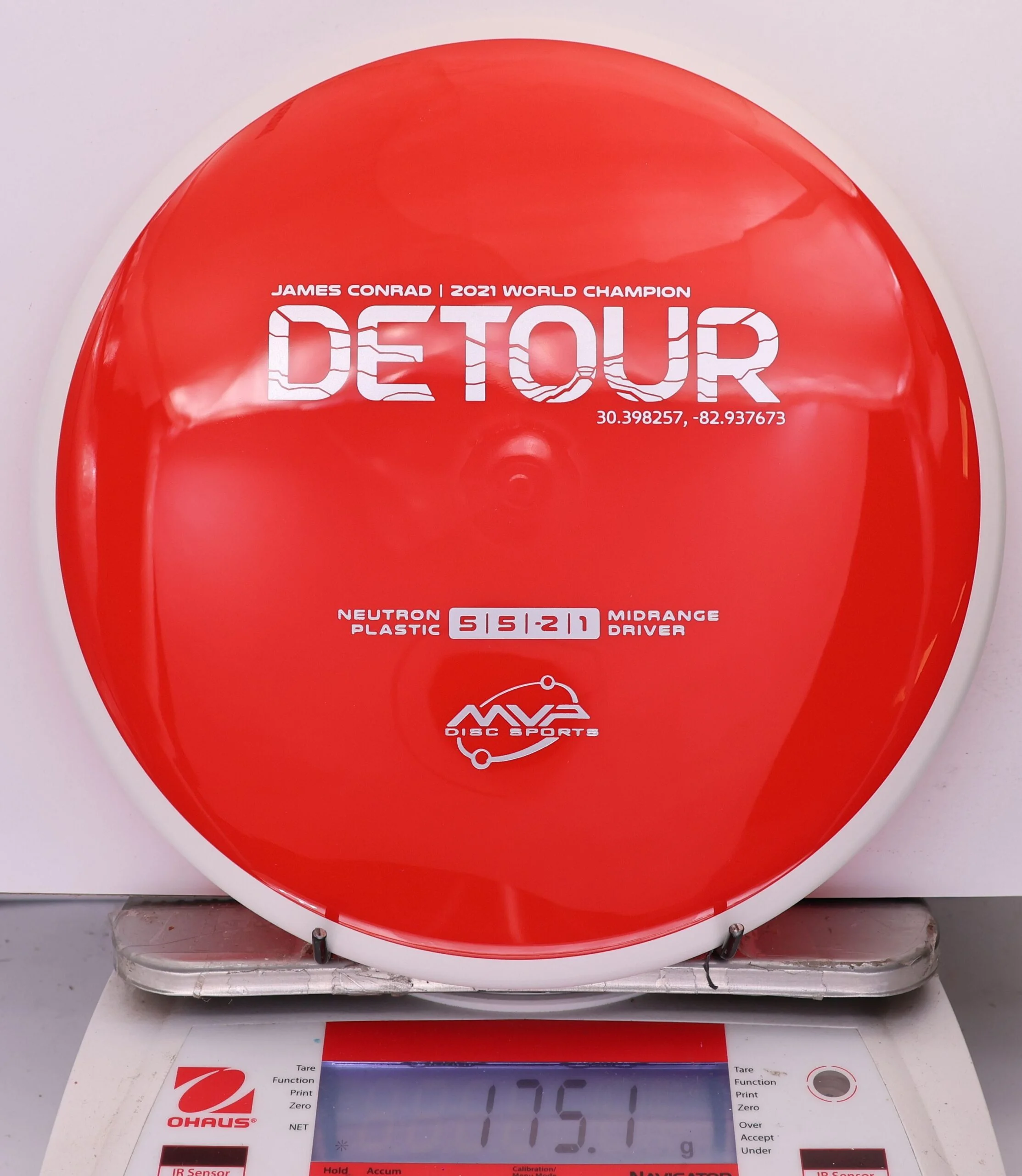 976876 Neutron Detour, James Conrad - Project Lab Coat - #560 Red, 175