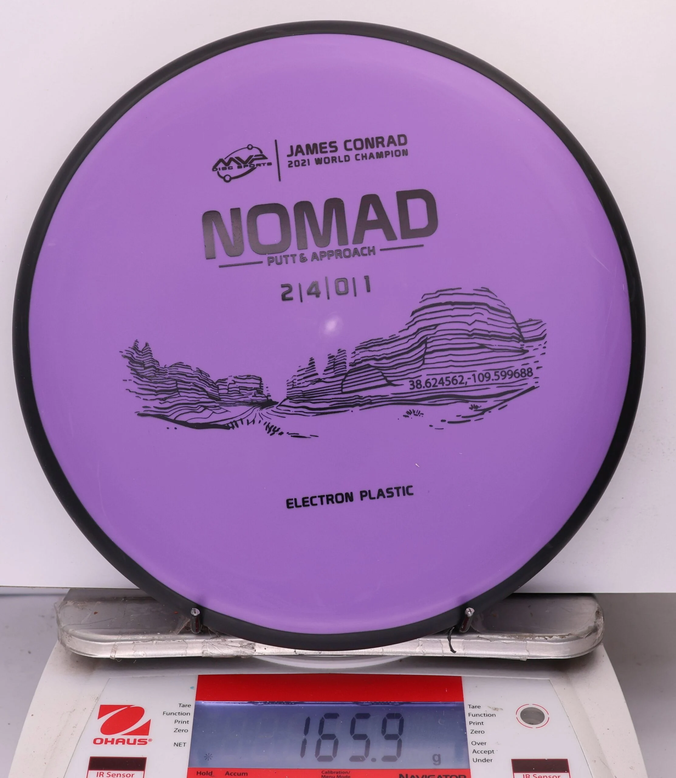 977254 Electron Nomad, James Conrad - #555 Purple, 166