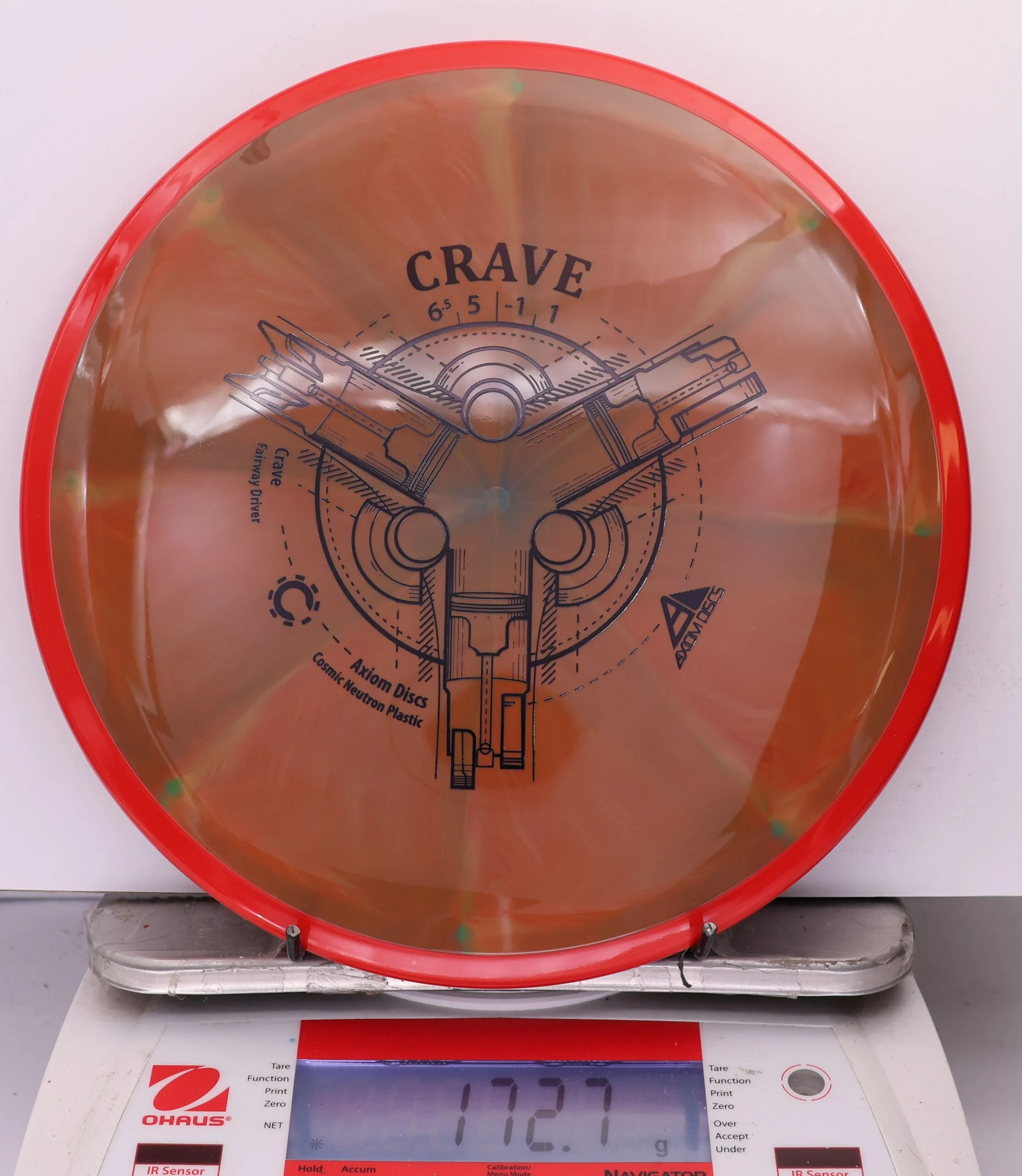 977382 Cosmic Neutron Crave - #553 Red-DkOrange, 173