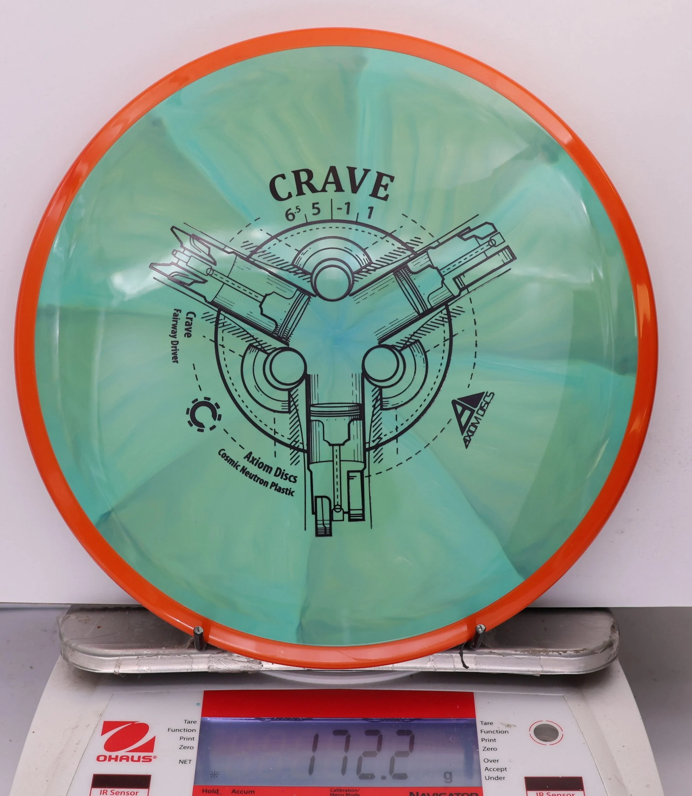 977383 Cosmic Neutron Crave - #554 Orange-Green, 172
