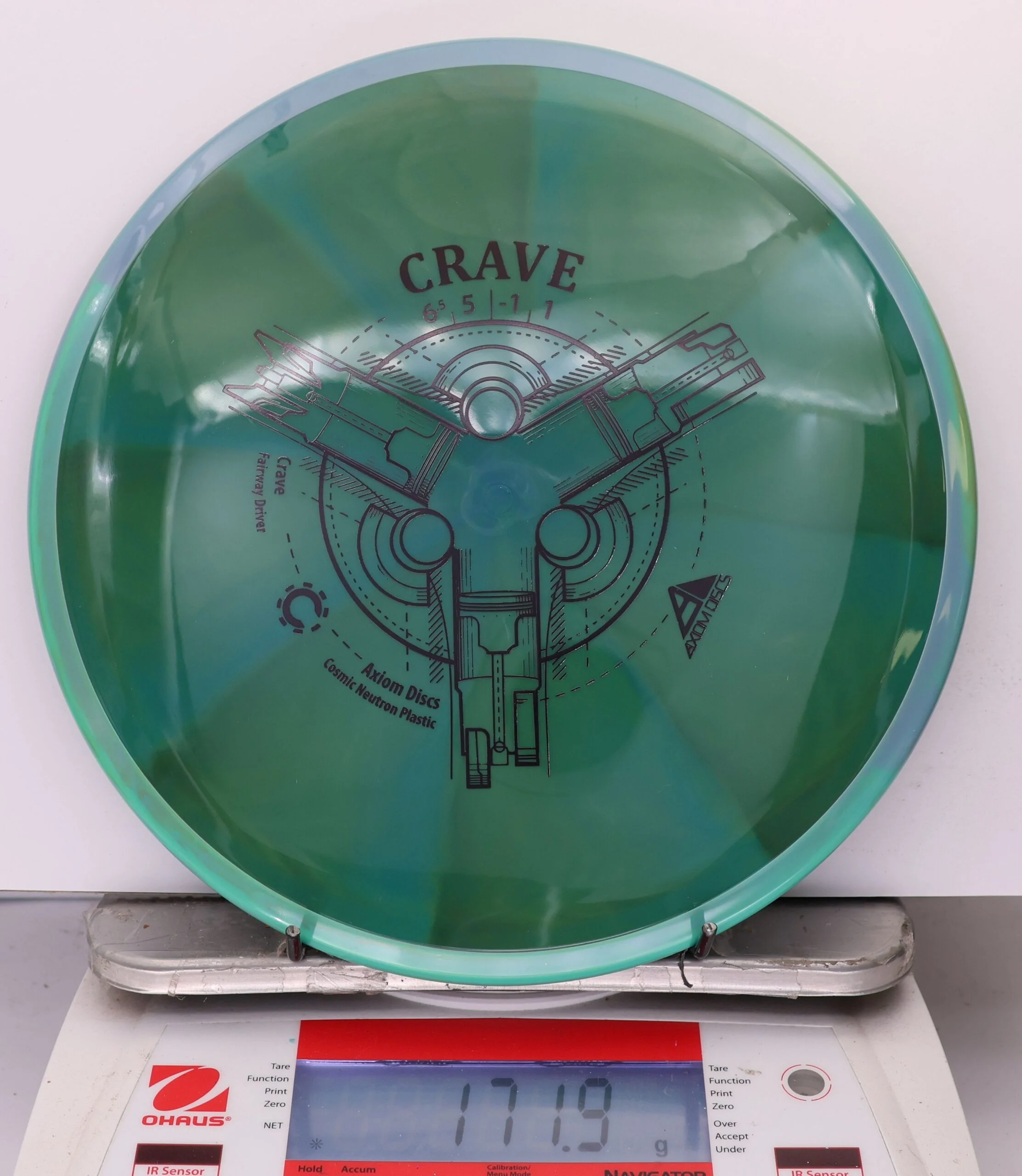977433 Cosmic Neutron Crave - #564 GrayGreen-DkGreen, 172
