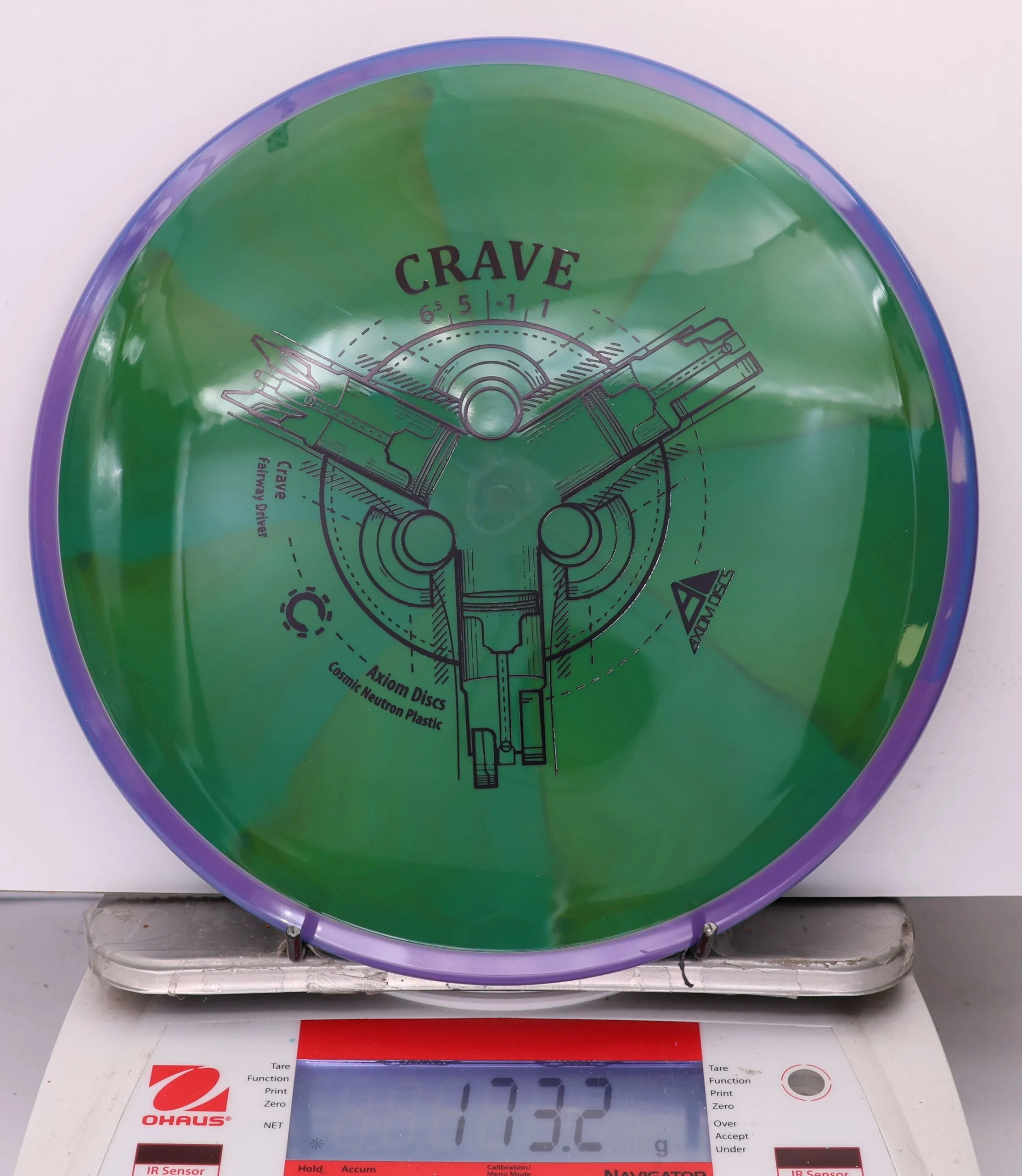 977481 Cosmic Neutron Crave - #572 Purple-DkGreen, 173