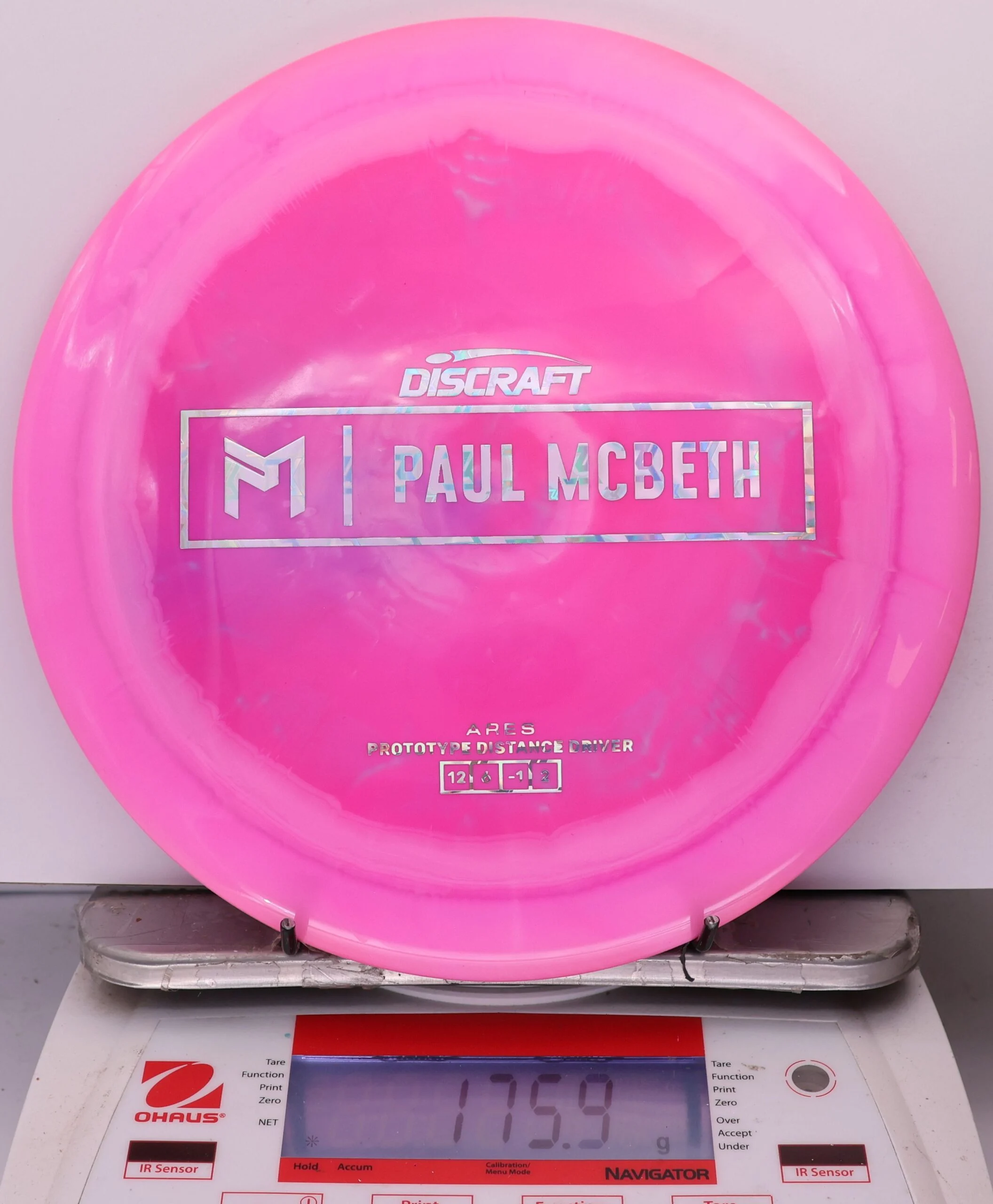 977902 Prototype Ares, Paul McBeth - #12 Pink, 176