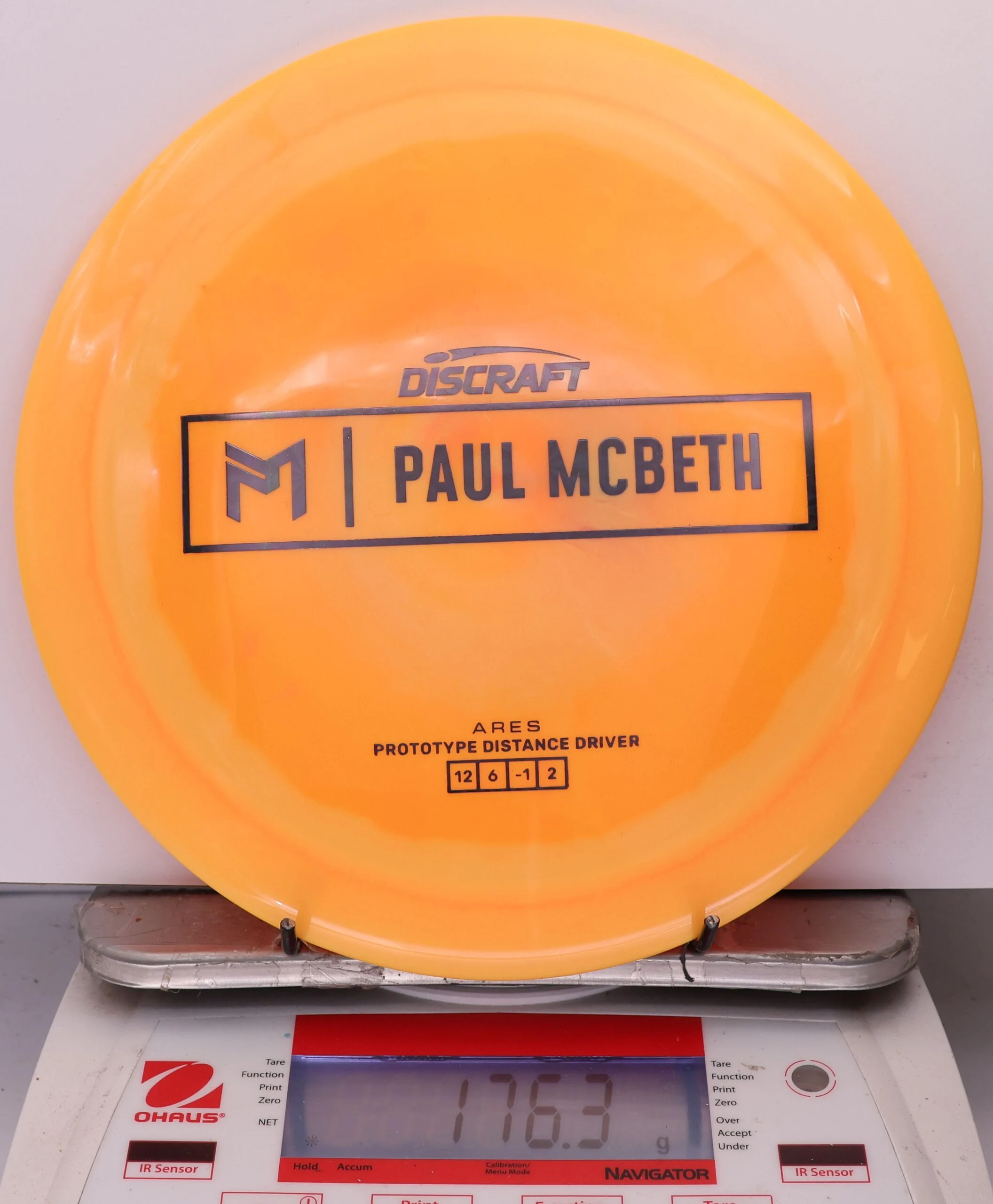 977903 Prototype Ares, Paul McBeth - #13 Orange, 176