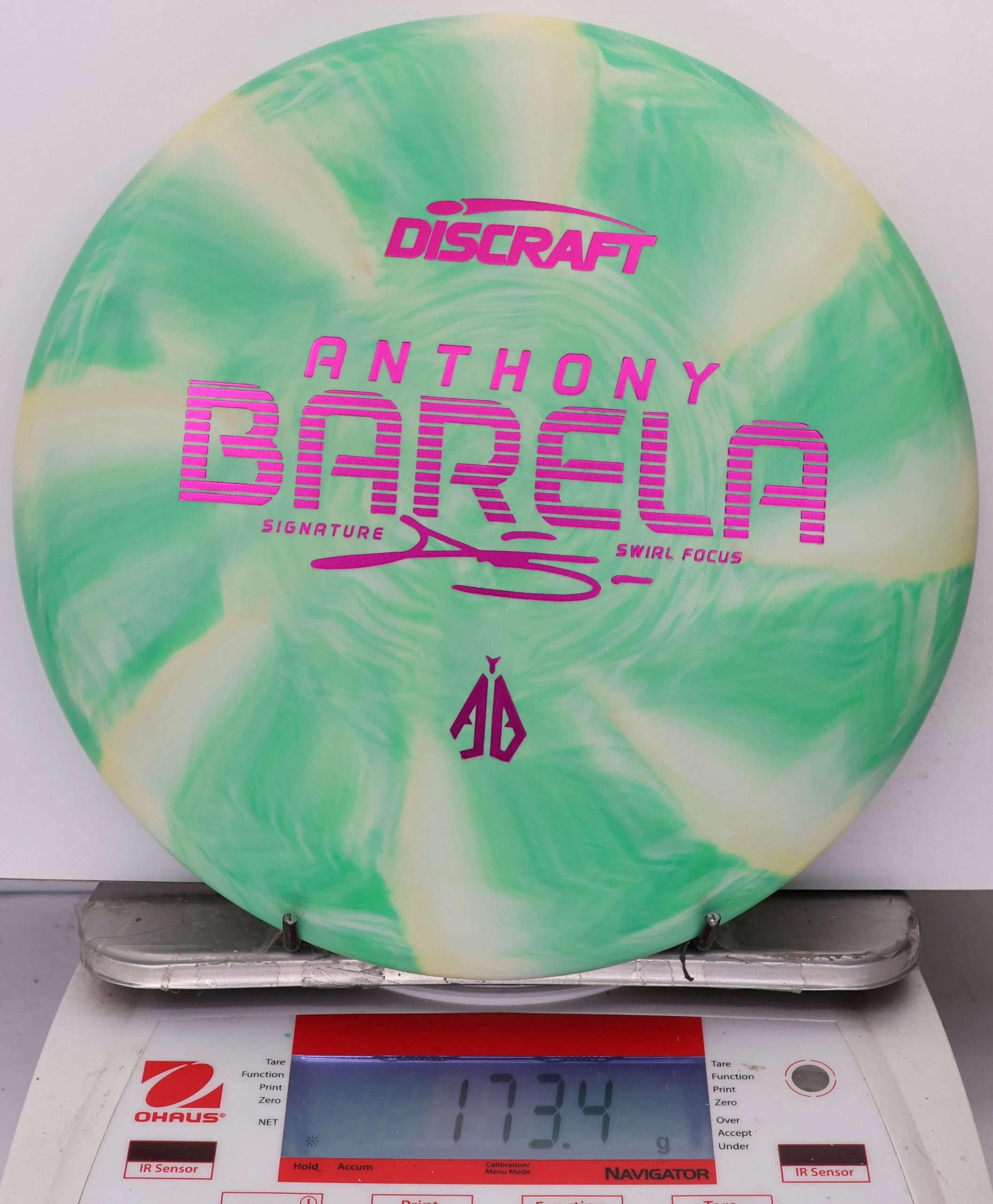 977931 Crazy Tuff Swirl Focus, Anthony Barela - #70 GreenYellow, 173