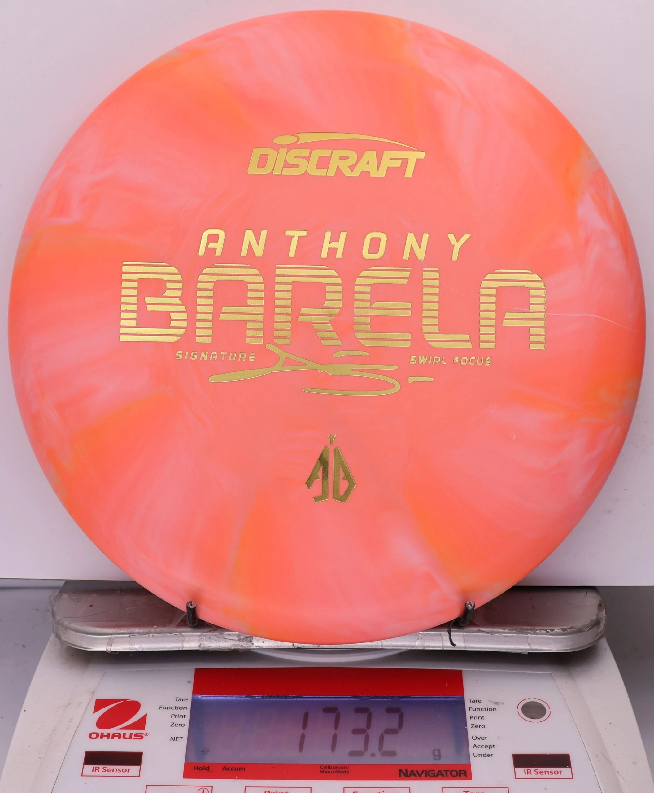 977942 Crazy Tuff Swirl Focus, Anthony Barela - #75 OrangePink, 173