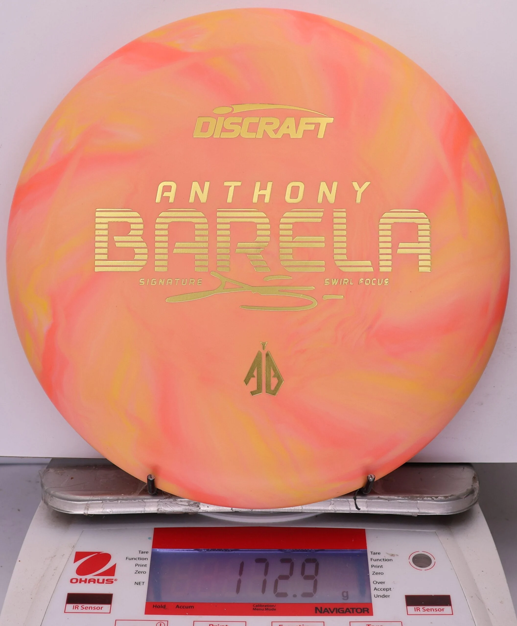 977943 Crazy Tuff Swirl Focus, Anthony Barela - #76 OrangeYellow, 173