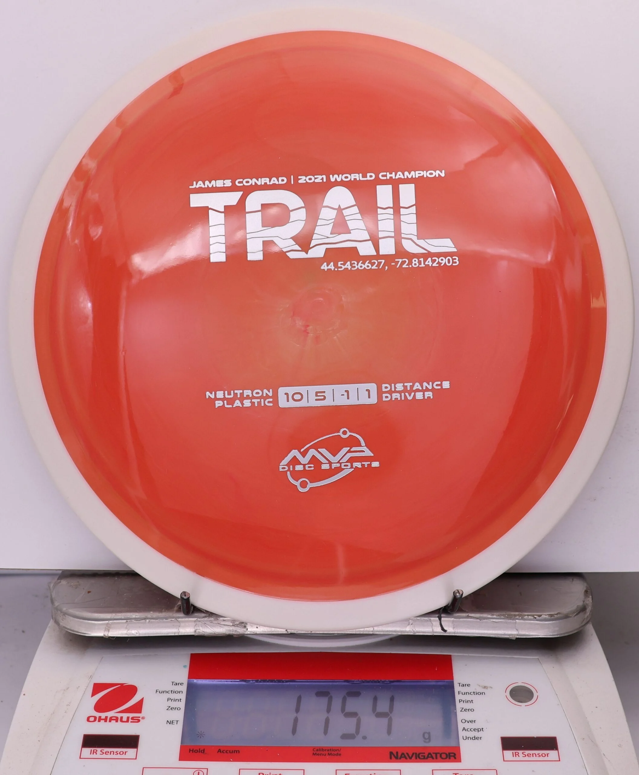 977985 Neutron Trail, James Conrad - Project Lab Coat - #23 OrangeRed, 175