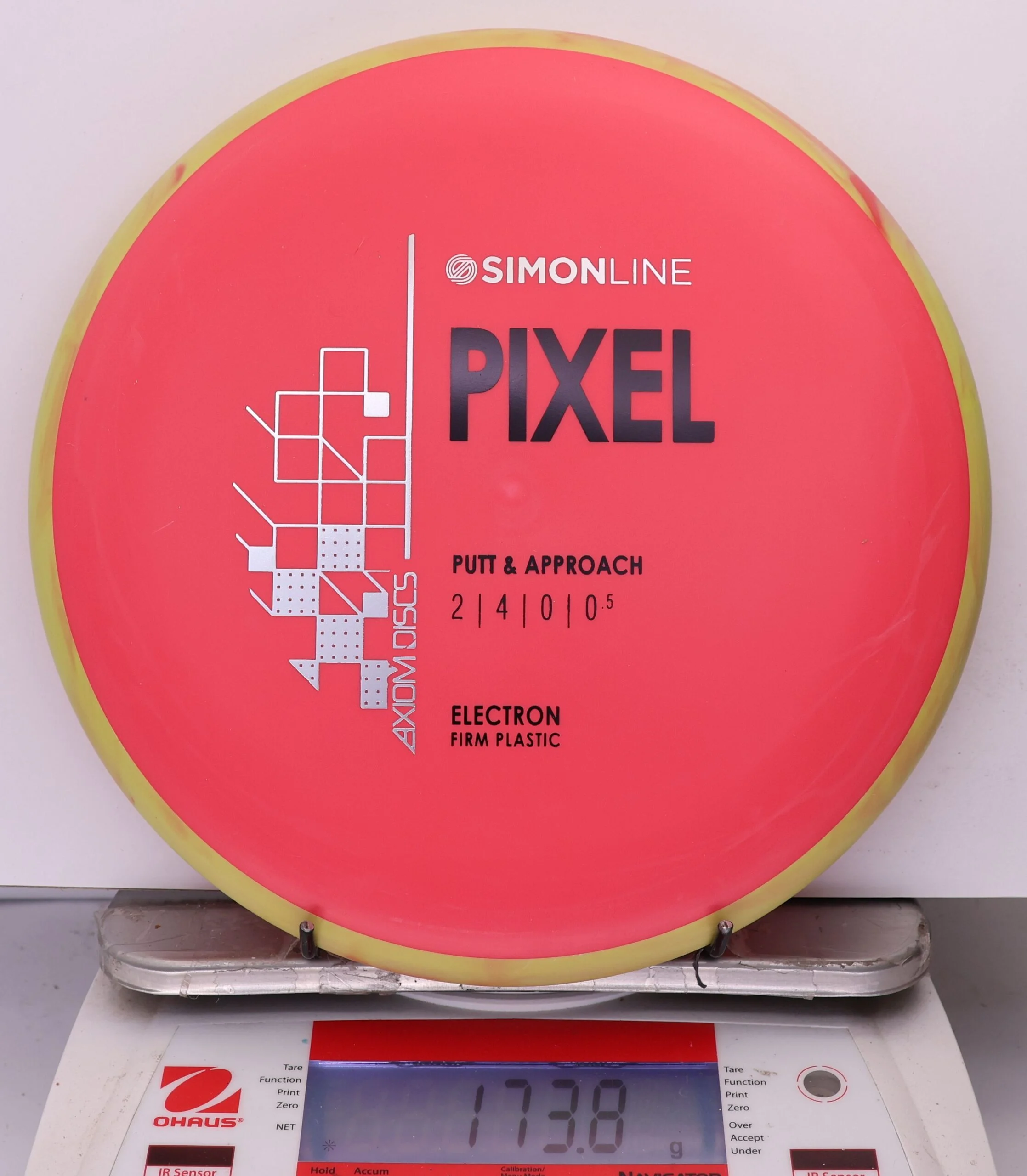 978034 Simon Line Electron Firm Pixel - #10 Yellow-Red, 174