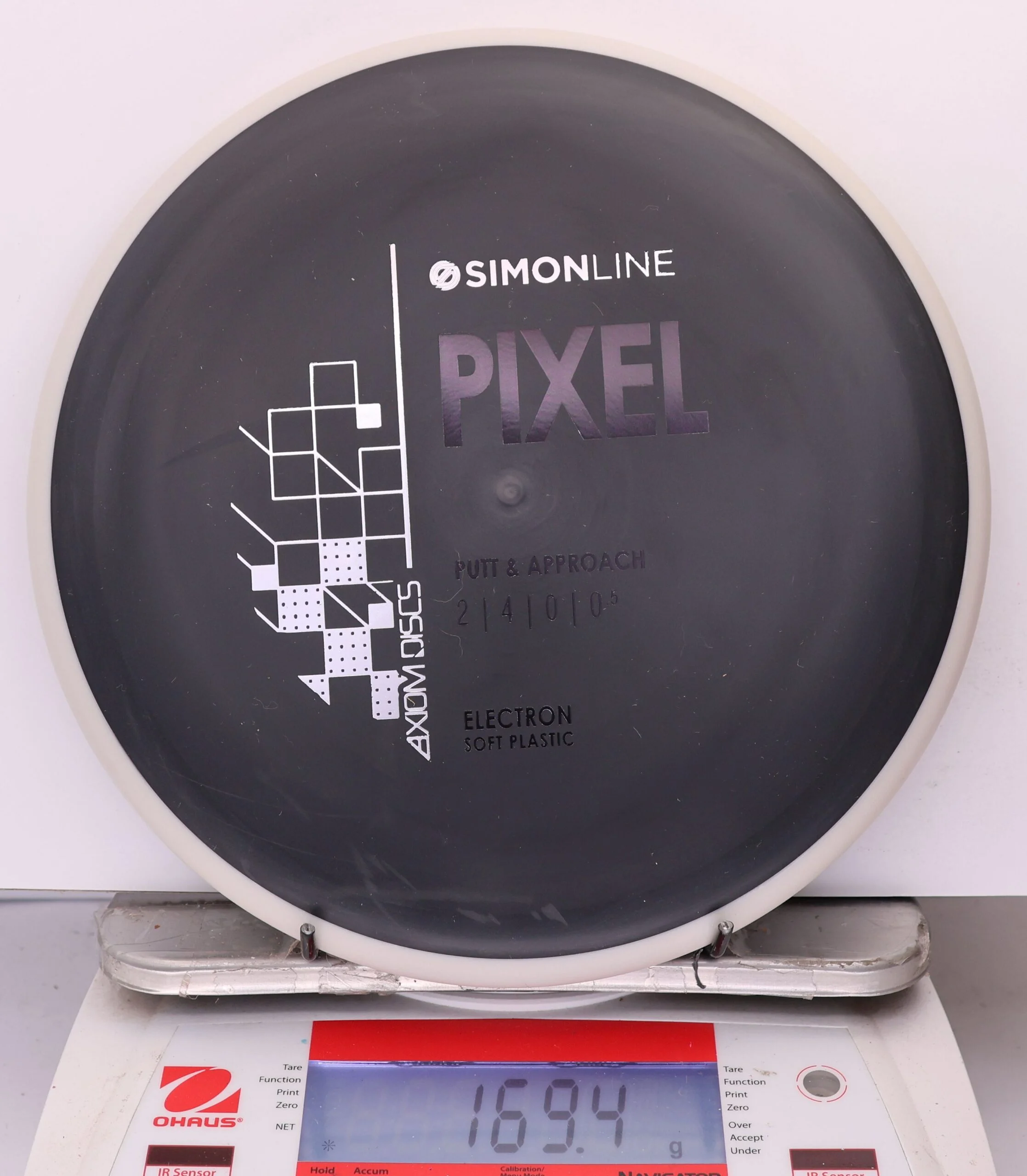 978080 Simon Line Electron Soft Pixel - #11 White-Black, 169