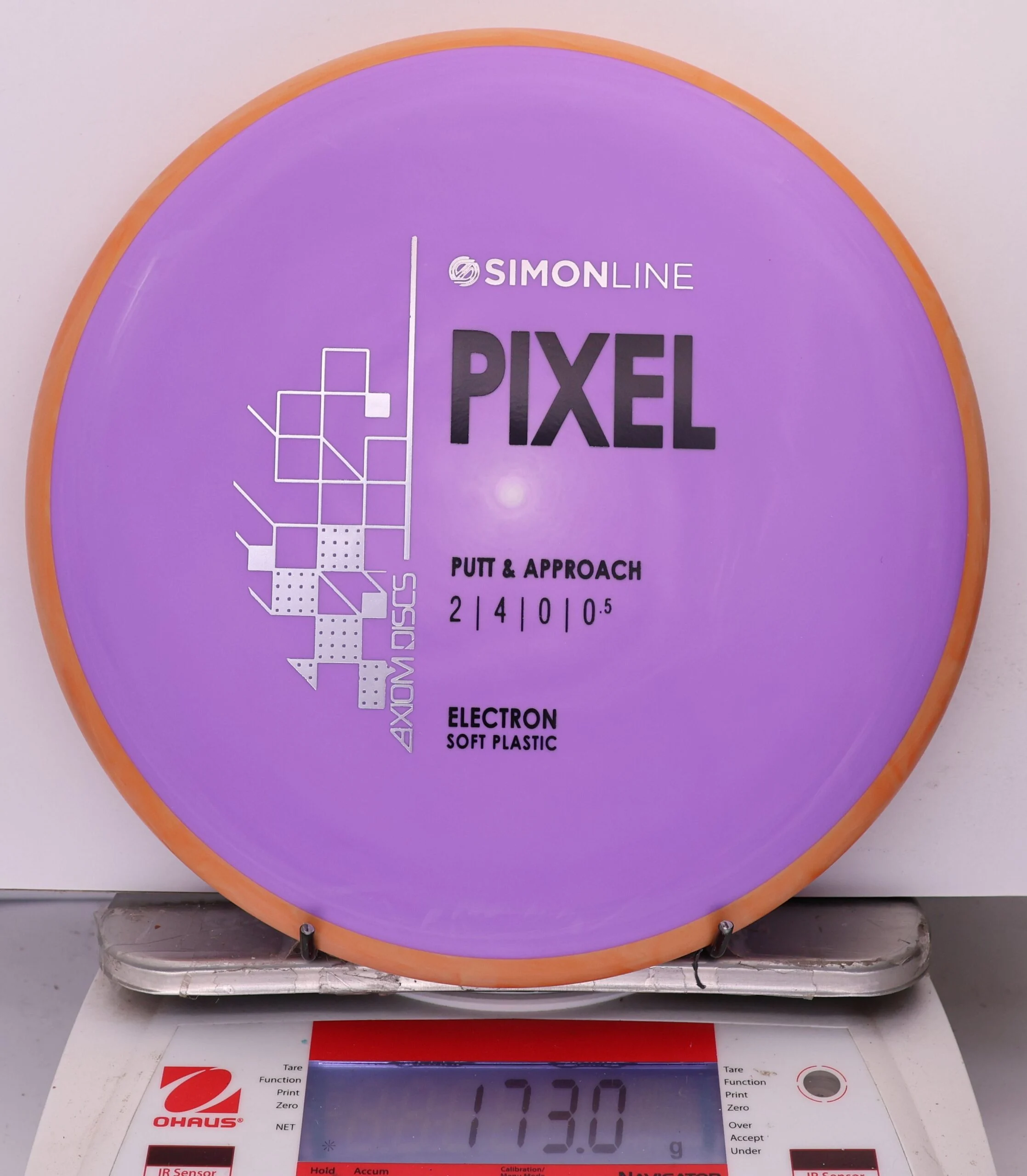 978082 Simon Line Electron Soft Pixel - #13 Orange-Purple, 173