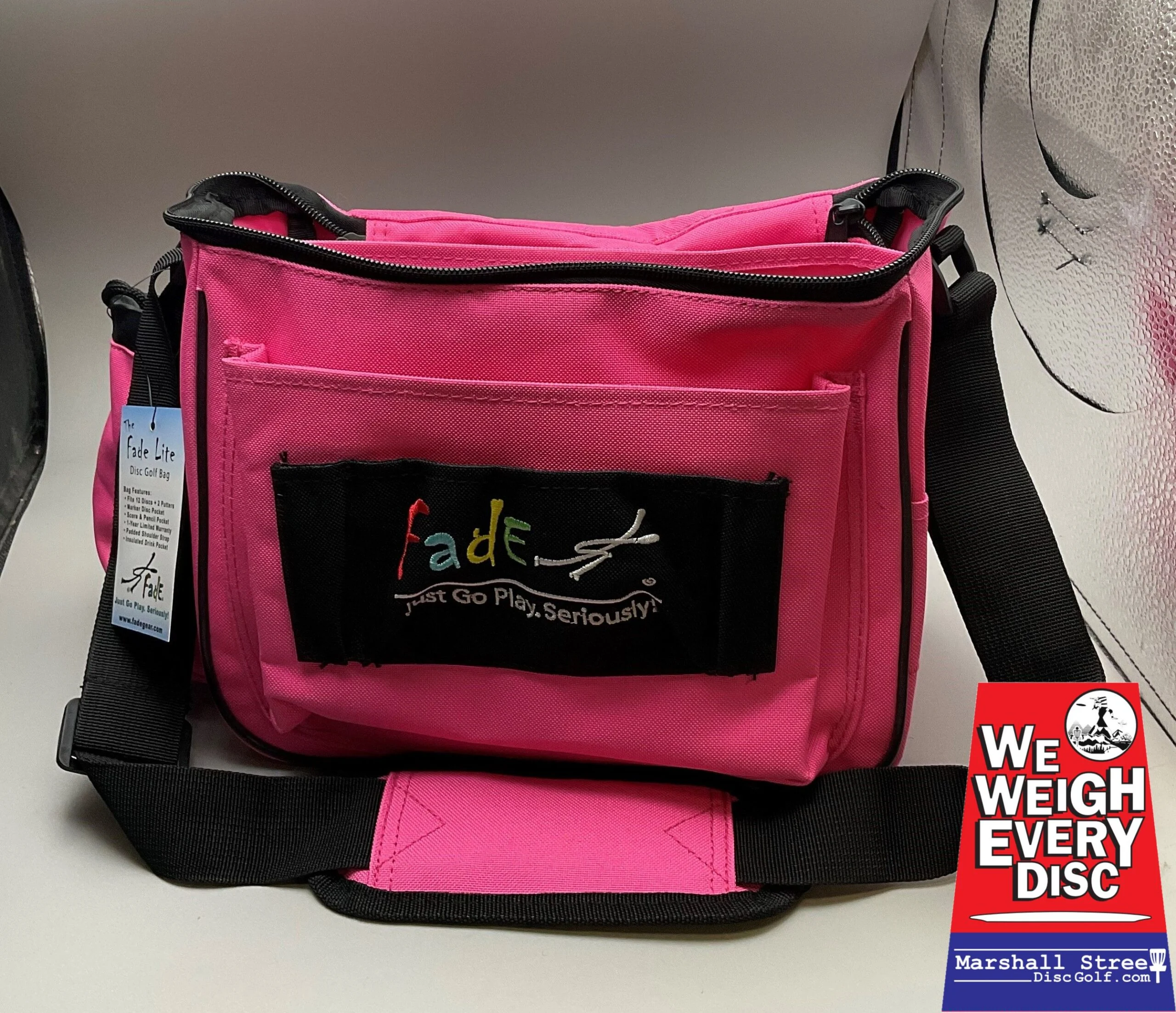 986577 Fade Lite Disc Golf Bag - Pink
