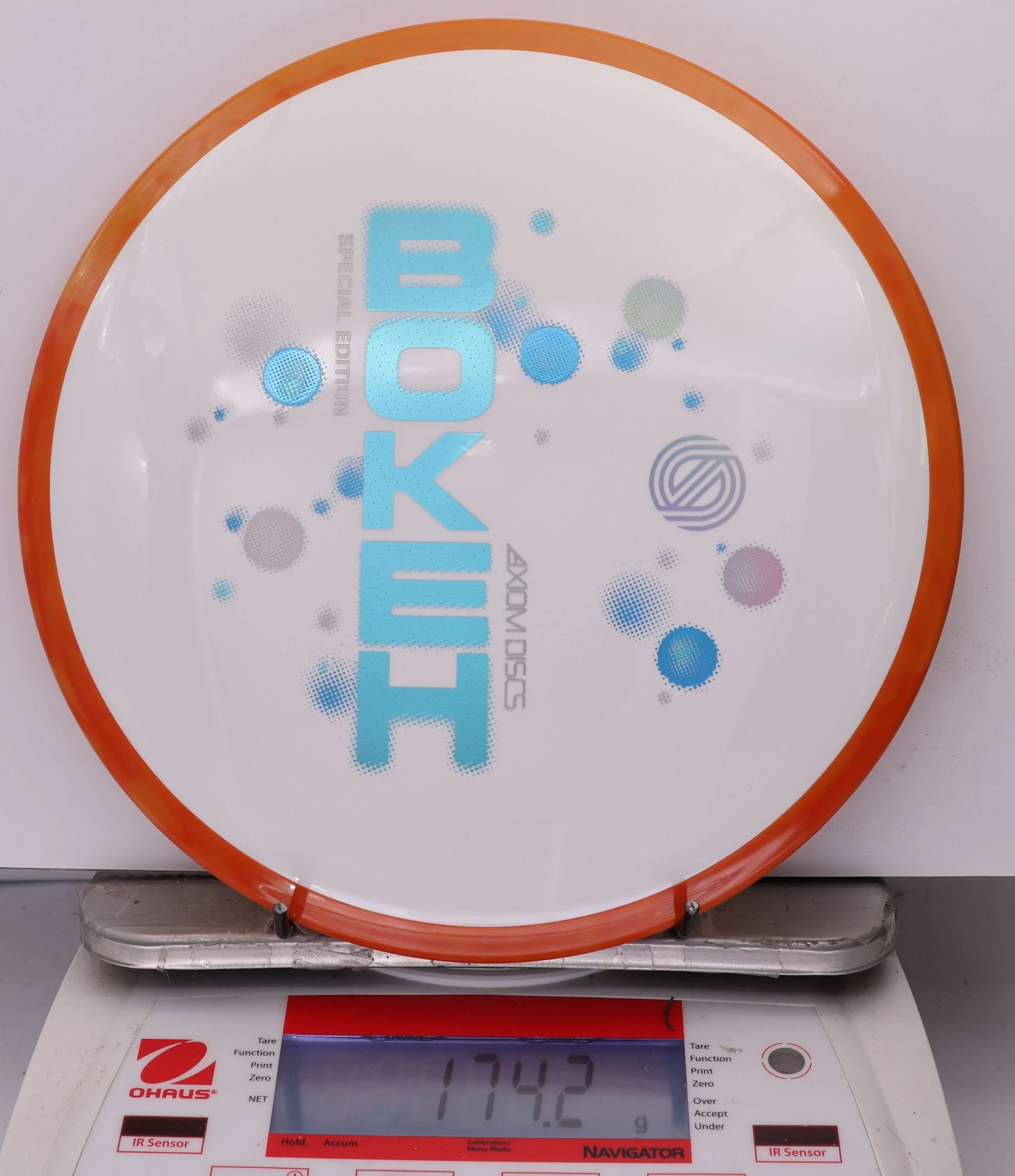 987172 Simon Line Neutron Bokeh, Special Edition - #476 RedOrange-White, 174