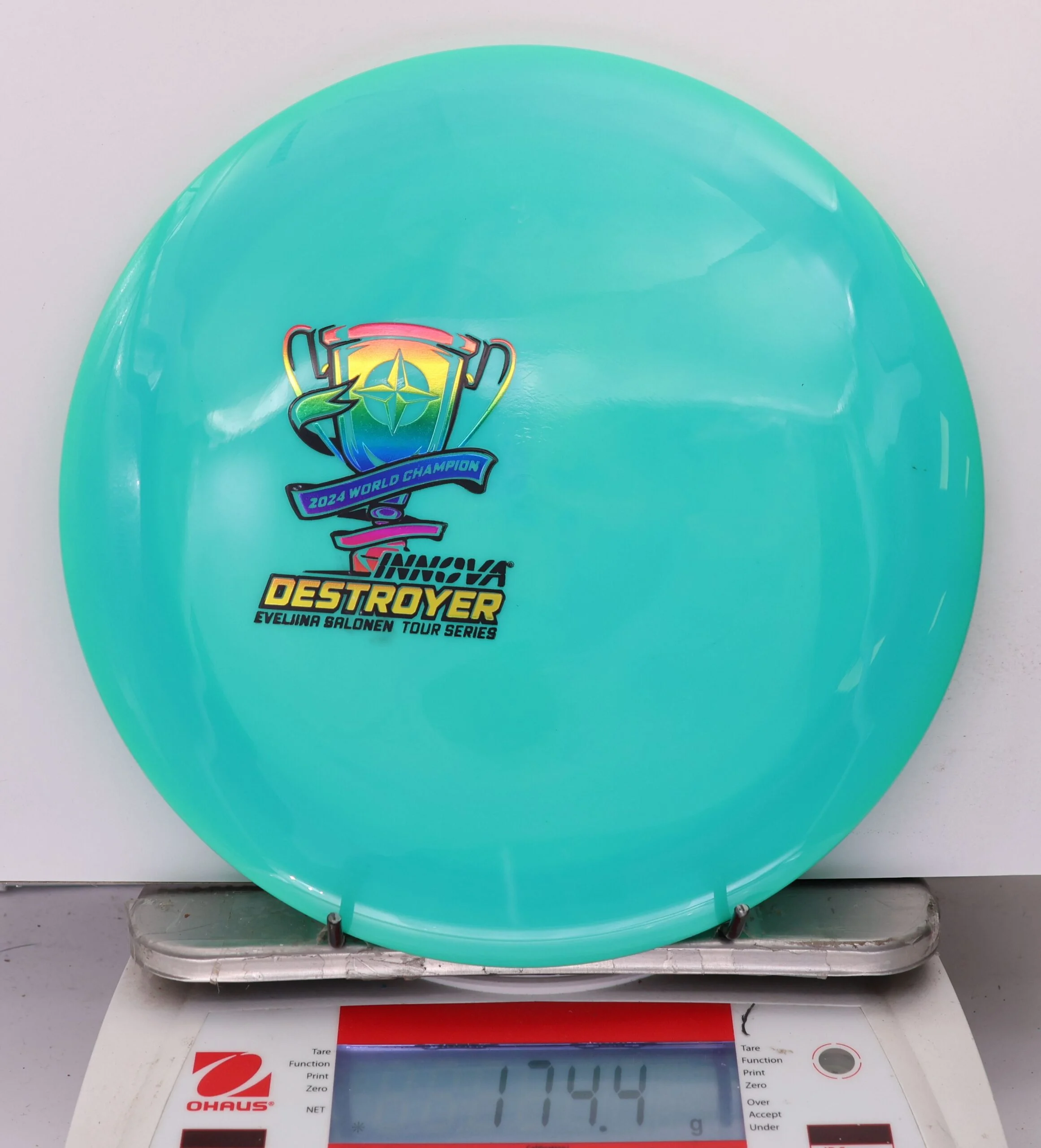 988241 Swirled Star Destroyer, Eveliina Salonen 2026 Tour Series - #867 Teal, 174
