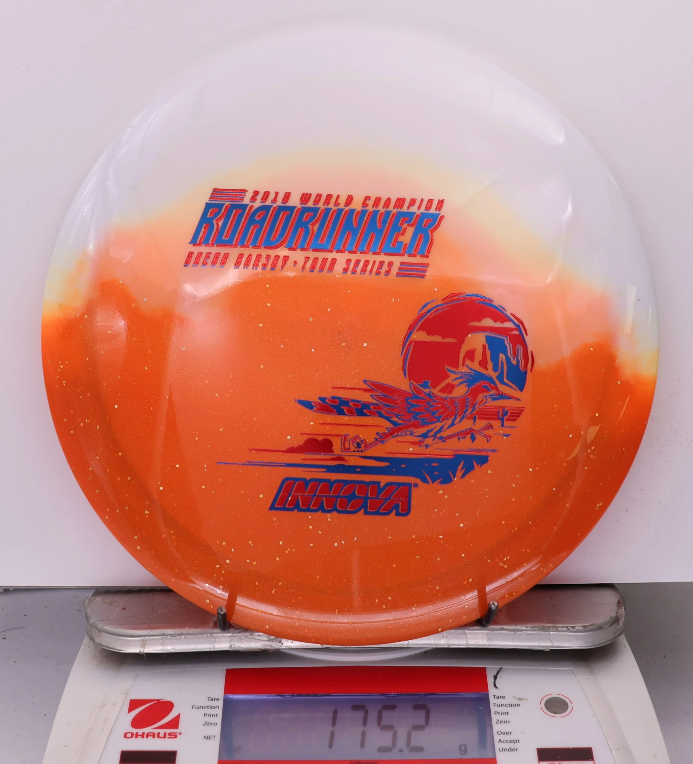 989185 Duo Roadrunner, Gregg Barsby 2026 Tour Series - #866 OrangeWhite, 175