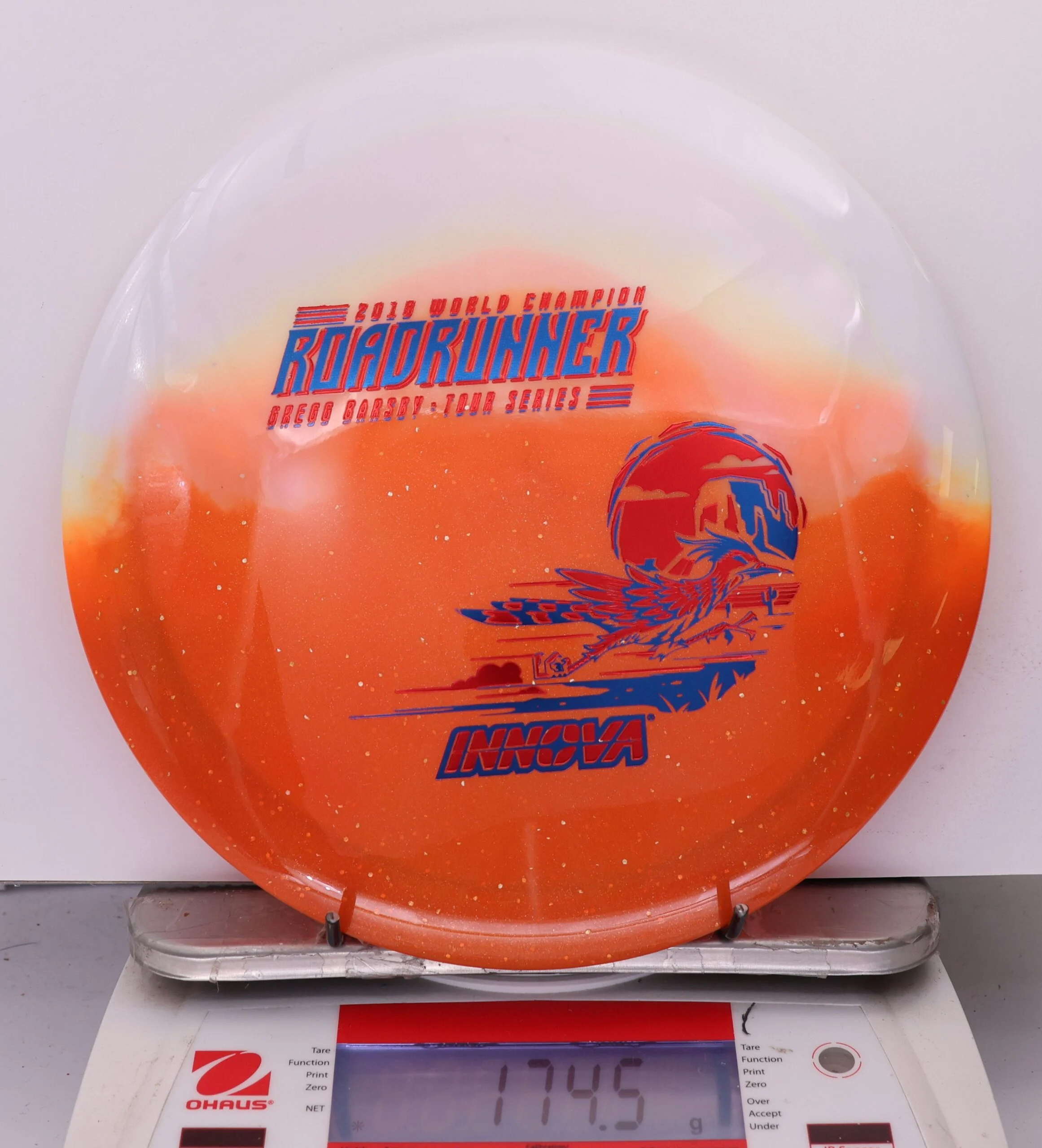 989186 Duo Roadrunner, Gregg Barsby 2026 Tour Series - #867 OrangeWhite, 175