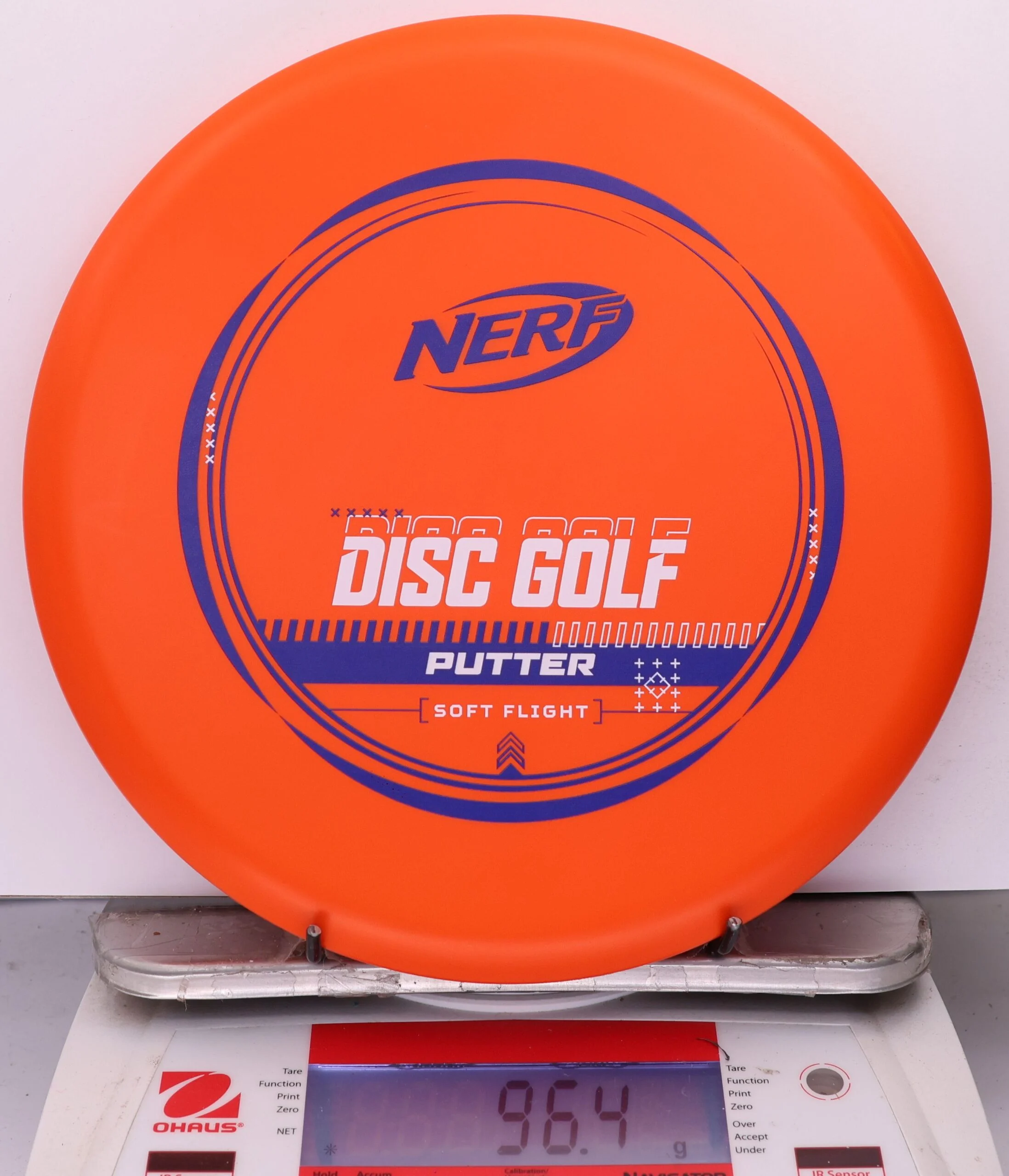 989503 NERF x Prodigy Soft Flight Putter - #55 Orange, 96