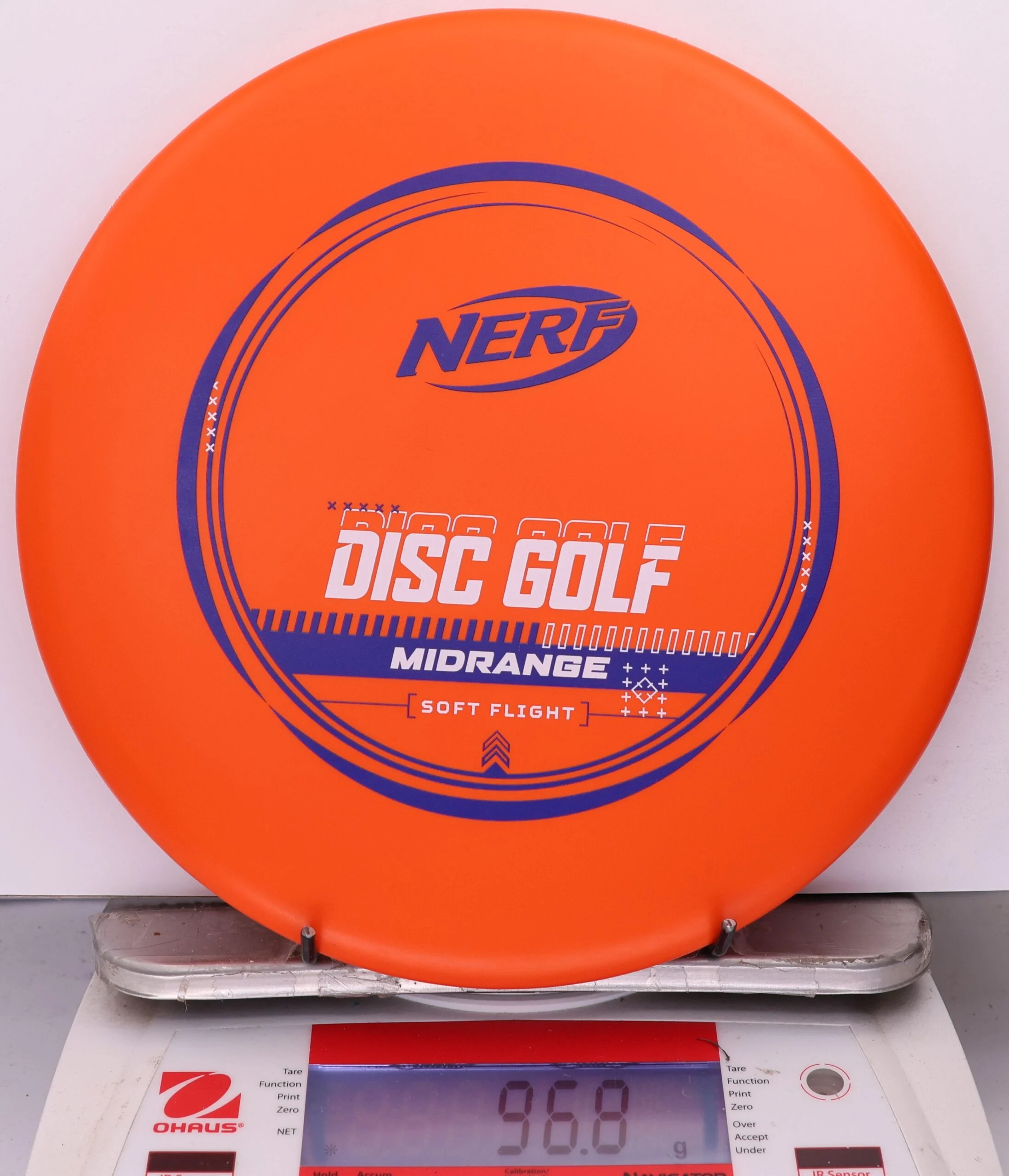 989566 NERF x Prodigy Soft Flight Midrange - #73 Orange, 97
