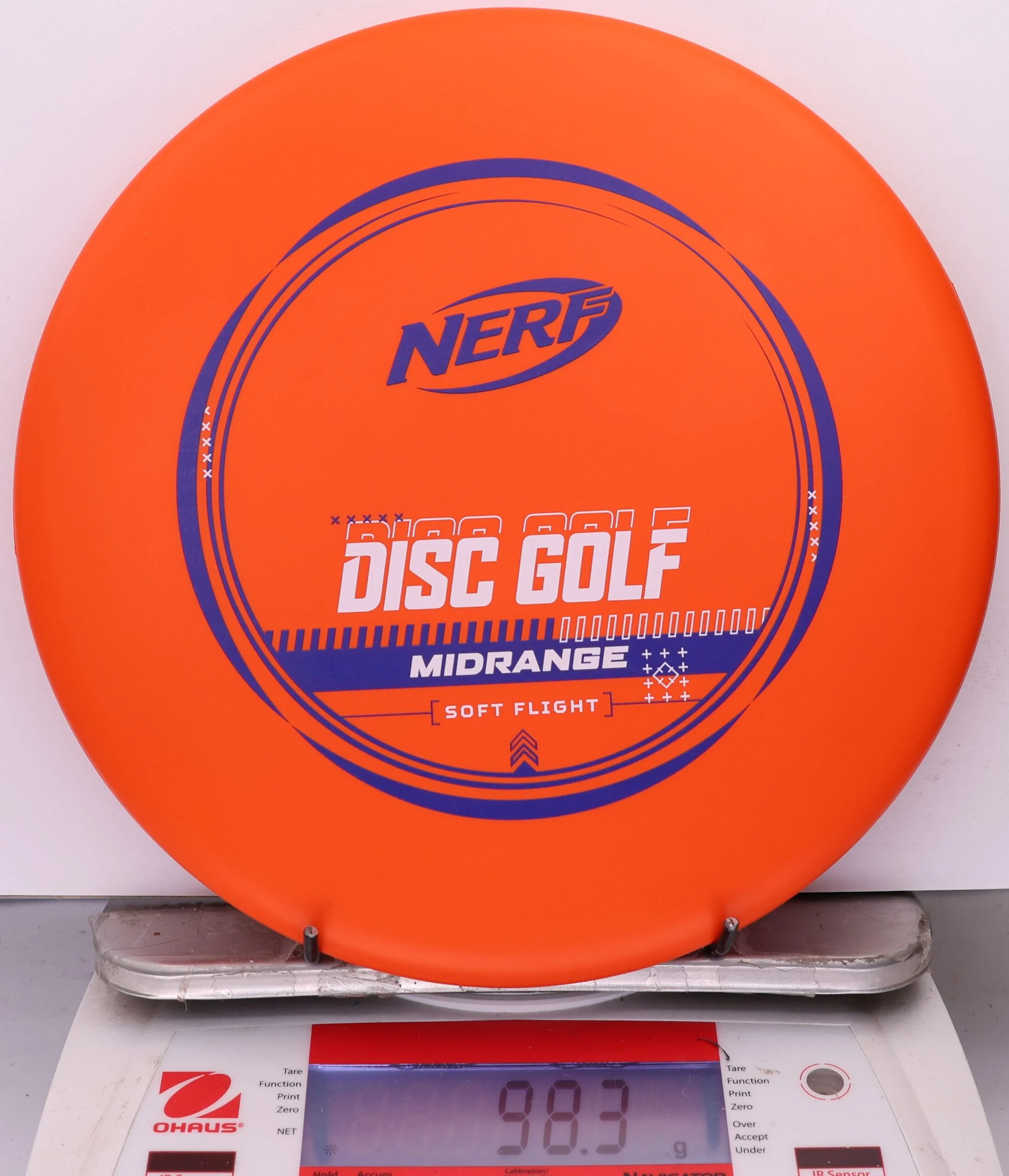 989578 NERF x Prodigy Soft Flight Midrange - #75 Orange, 98