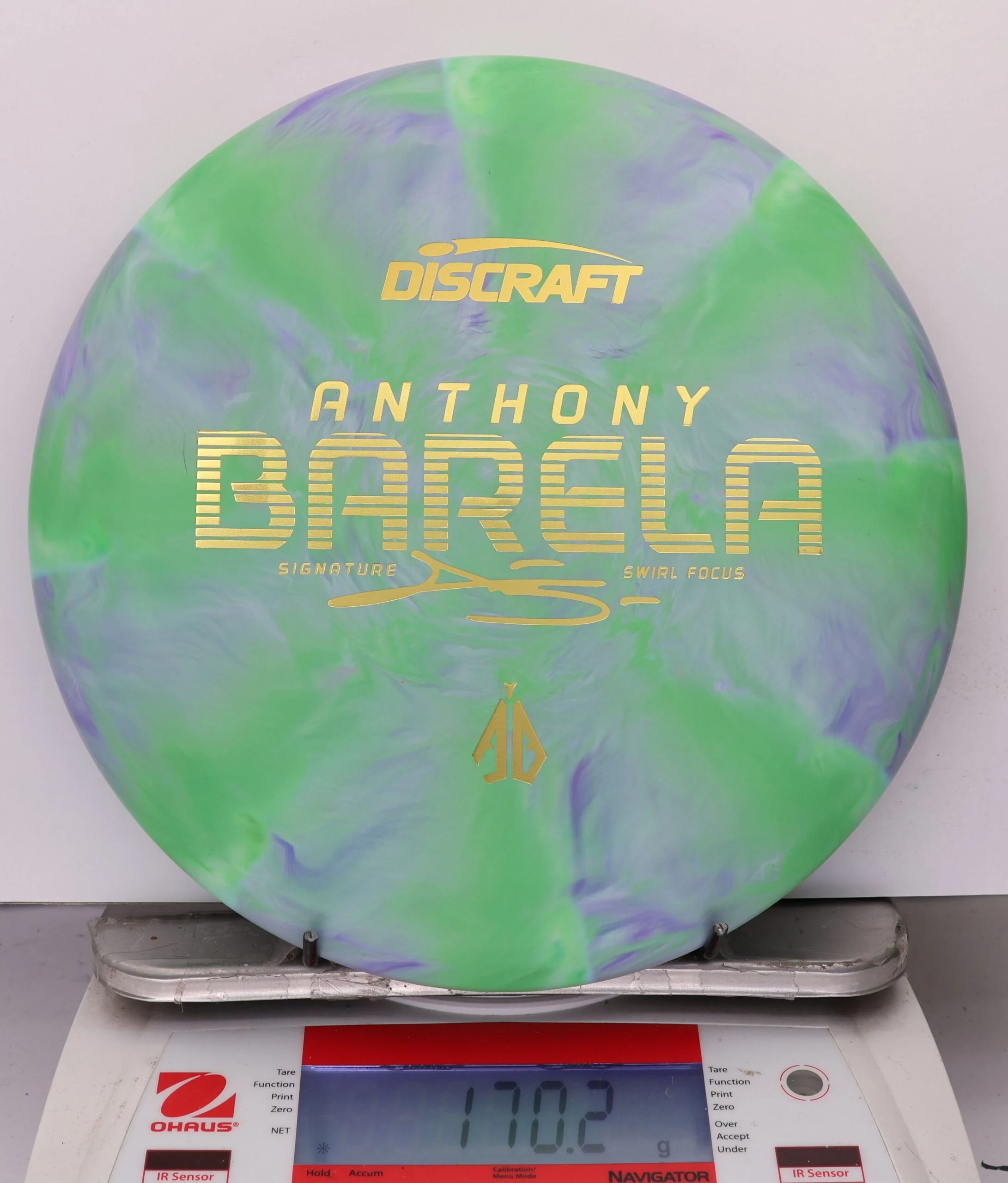 990158 Crazy Tuff Swirl Focus, Anthony Barela - #16 GreenPurple, 170