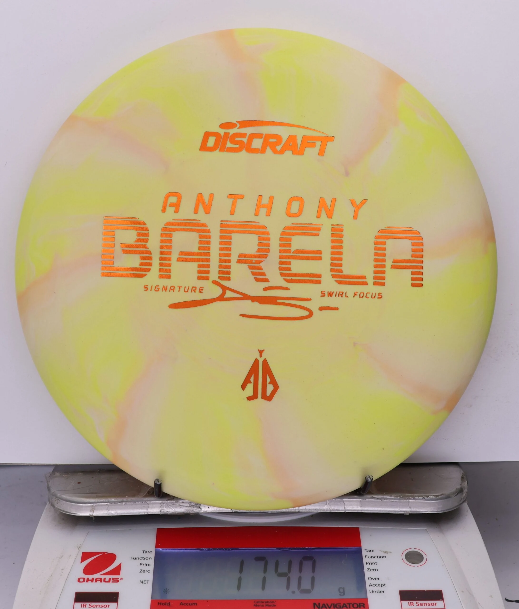990159 Crazy Tuff Swirl Focus, Anthony Barela - #17 Yellow, 174