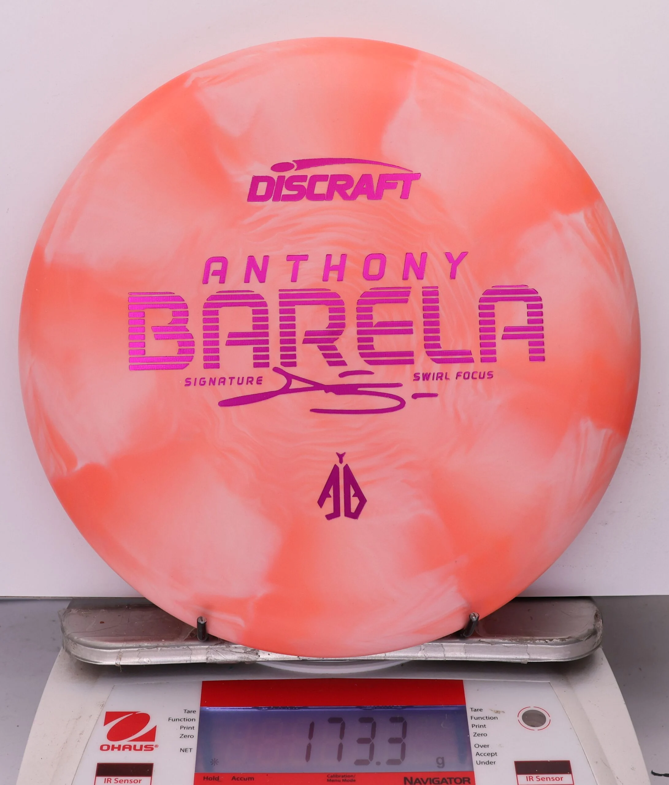 990160 Crazy Tuff Swirl Focus, Anthony Barela - #18 Orange, 173