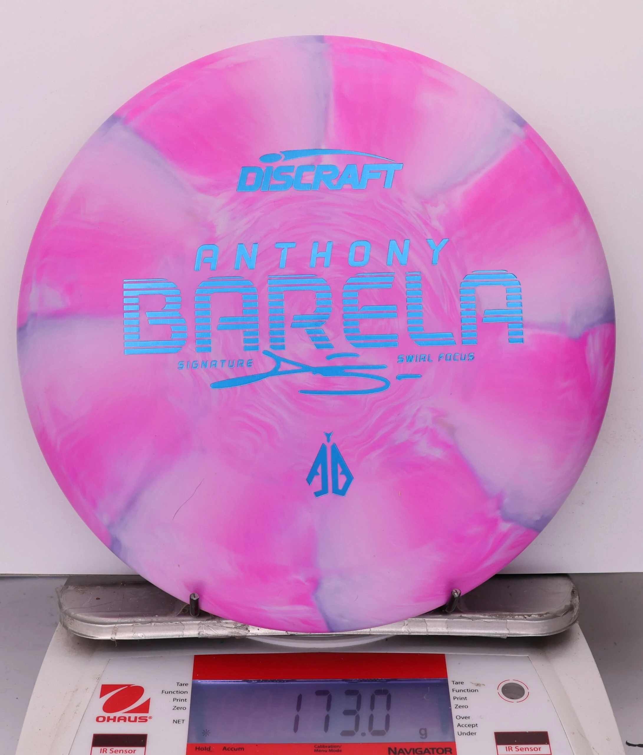990162 Crazy Tuff Swirl Focus, Anthony Barela - #19 Pink, 173