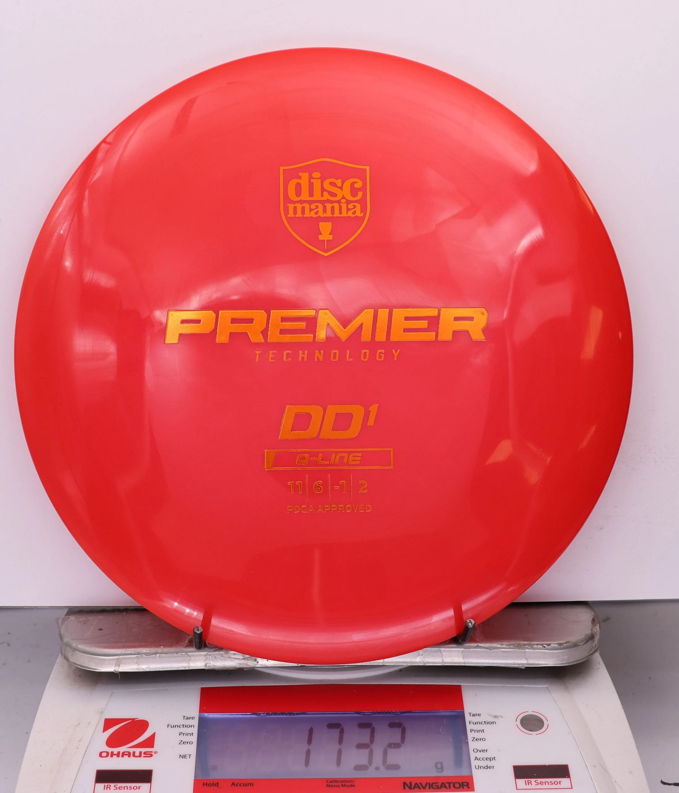 990384 Q-Line DD1, Premier Series - #36 Red, 173