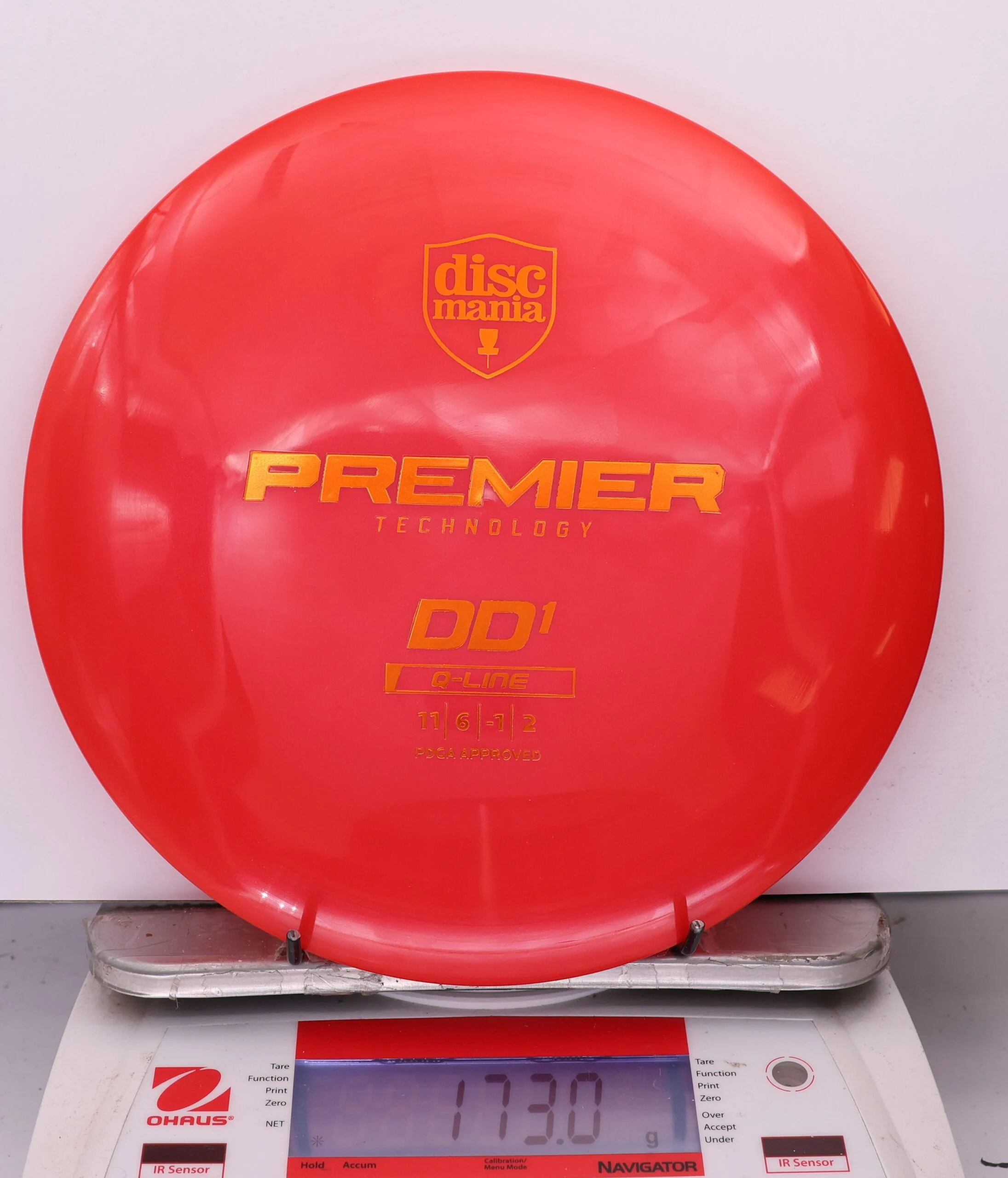 990385 Q-Line DD1, Premier Series - #37 Red, 173