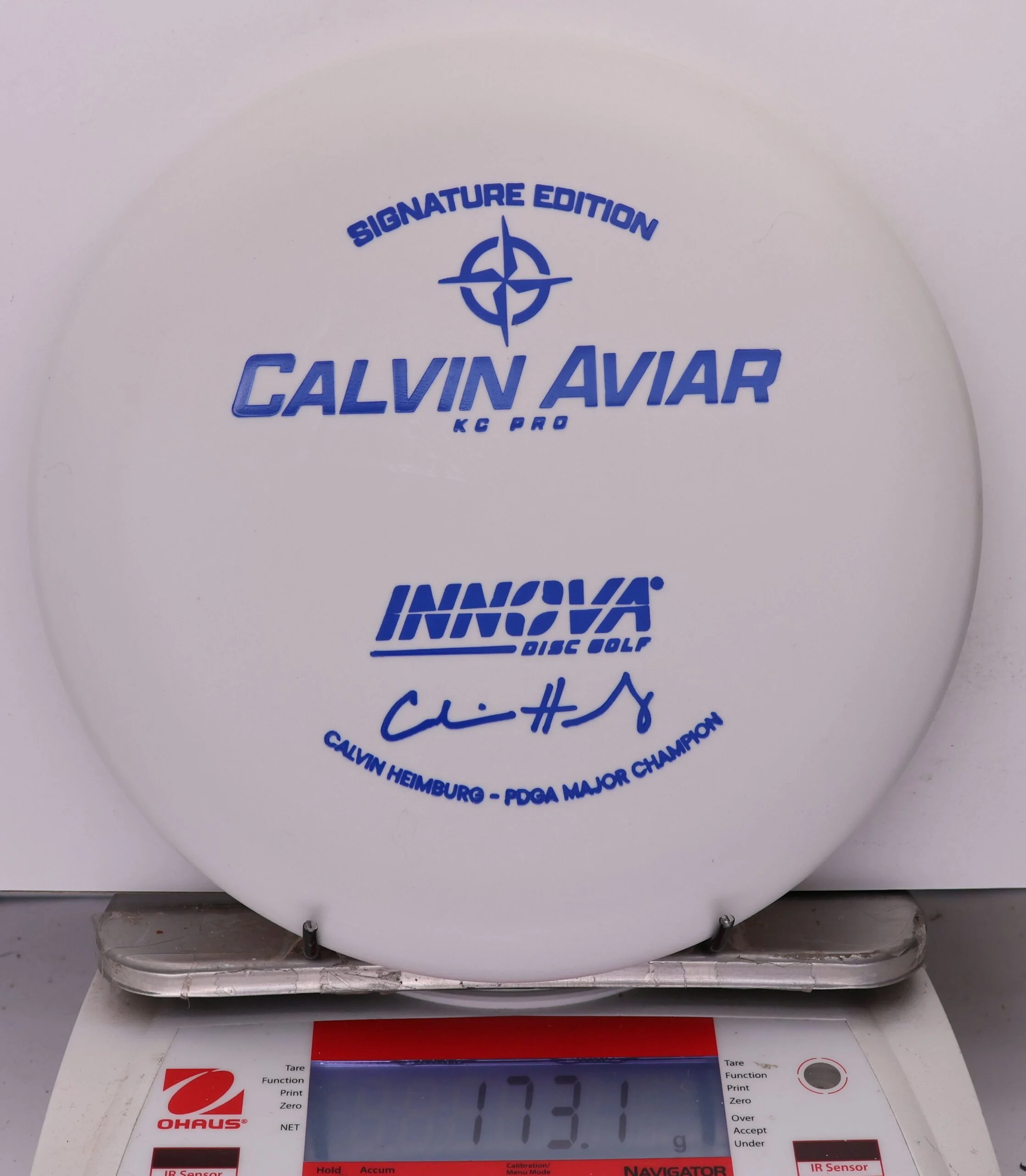990441 KC Pro Aviar, Calvin Heimburg Signature Edition - #07 White, 173