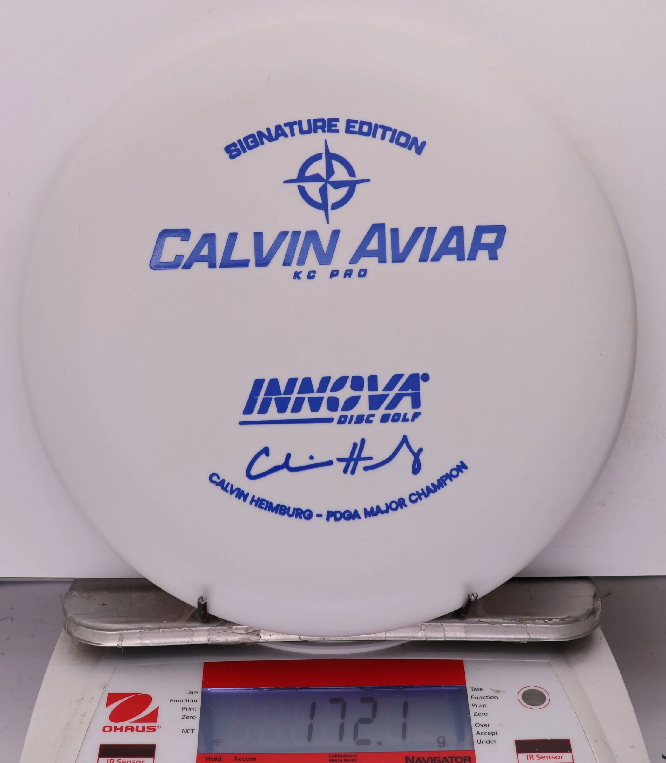 990448 KC Pro Aviar, Calvin Heimburg Signature Edition - #11 White, 172