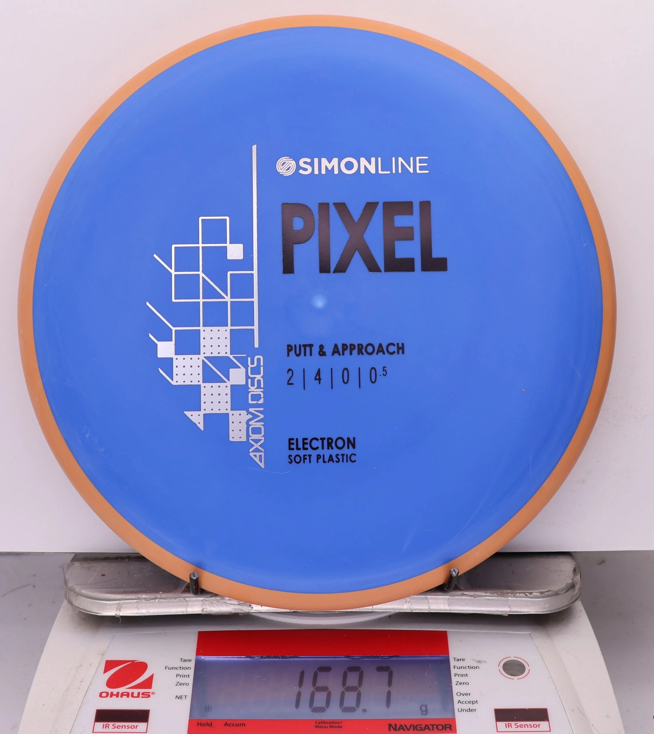 990778 Simon Line Electron Soft Pixel - #42 Orange-Blue, 169