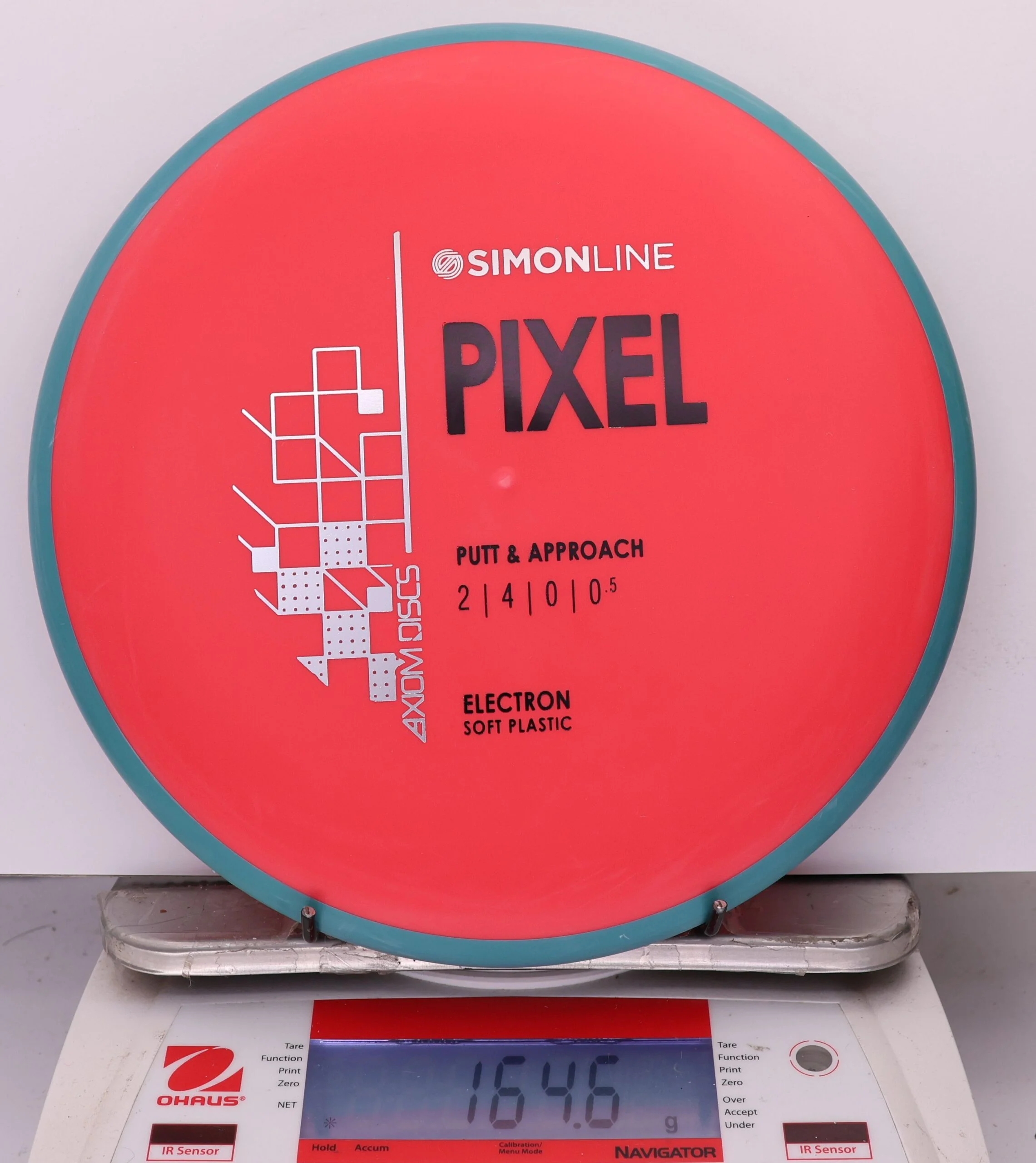 990780 Simon Line Electron Soft Pixel - #44 Teal-Red, 165