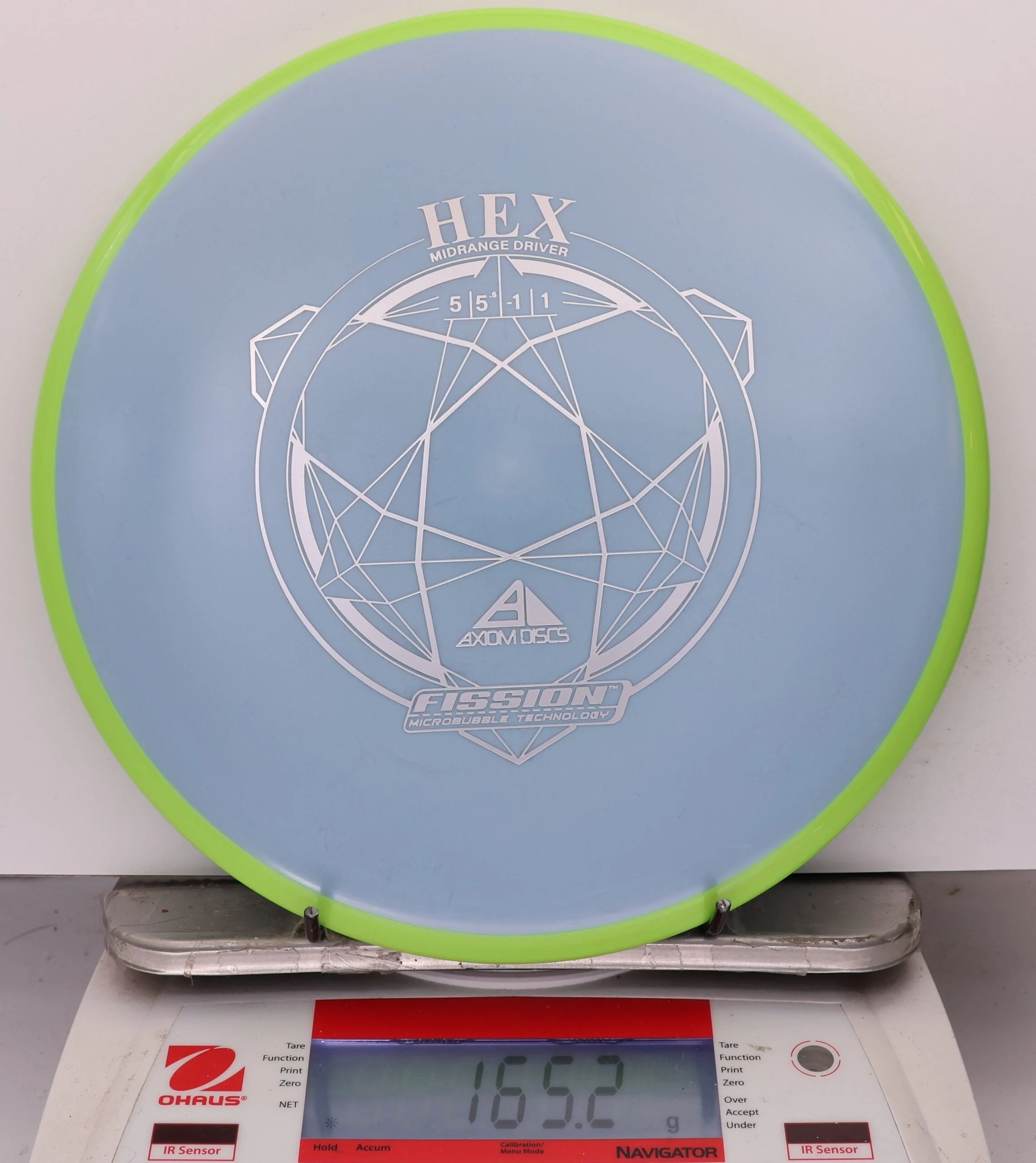 990909 Fission Hex - #02 NGreen-LtBlue, 165