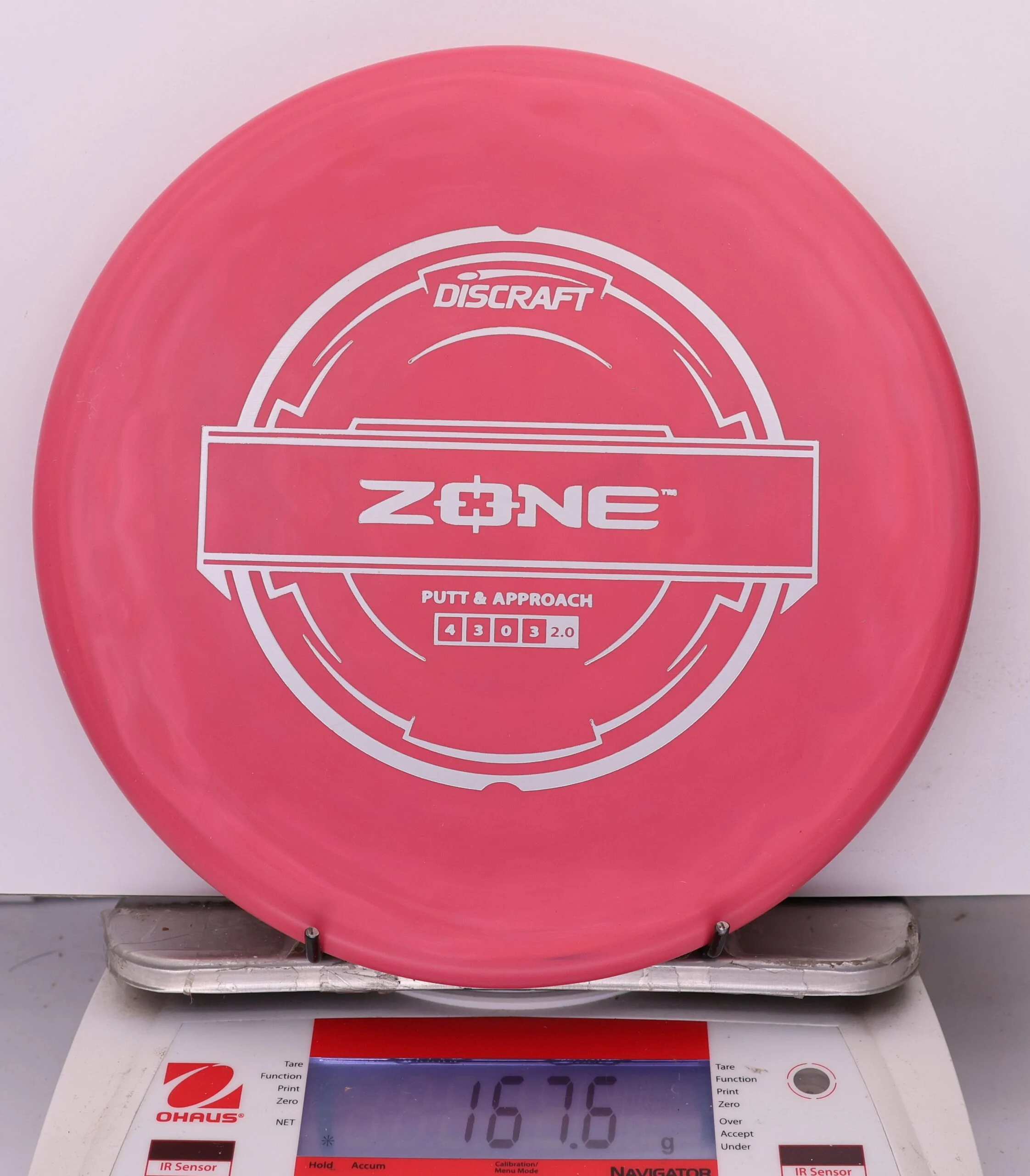 991412 Putter Line Hard Zone - #413 Red, 168
