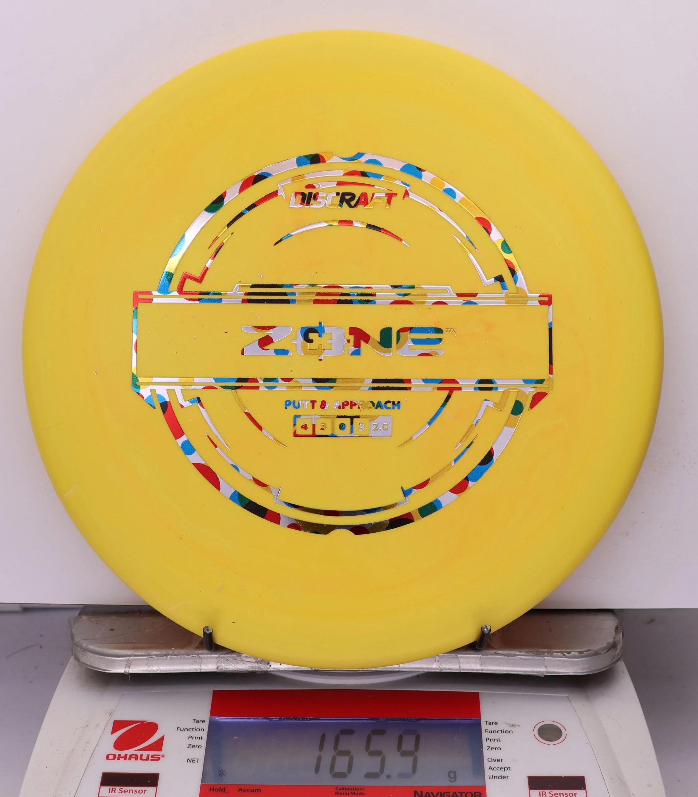 991422 Putter Line Hard Zone - #416 Yellow, 165