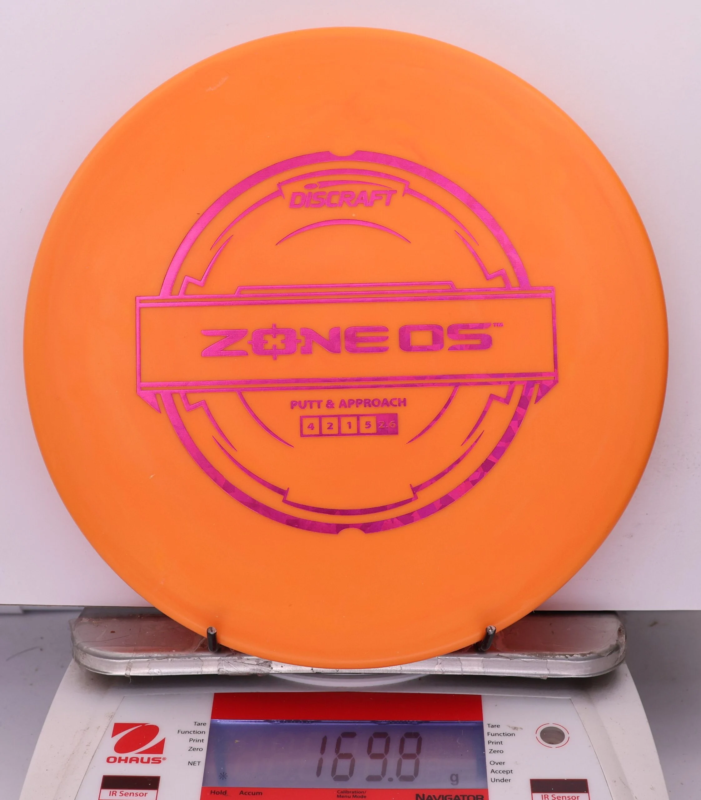 991450 Putter Line Hard Zone OS - #406 Orange, 170