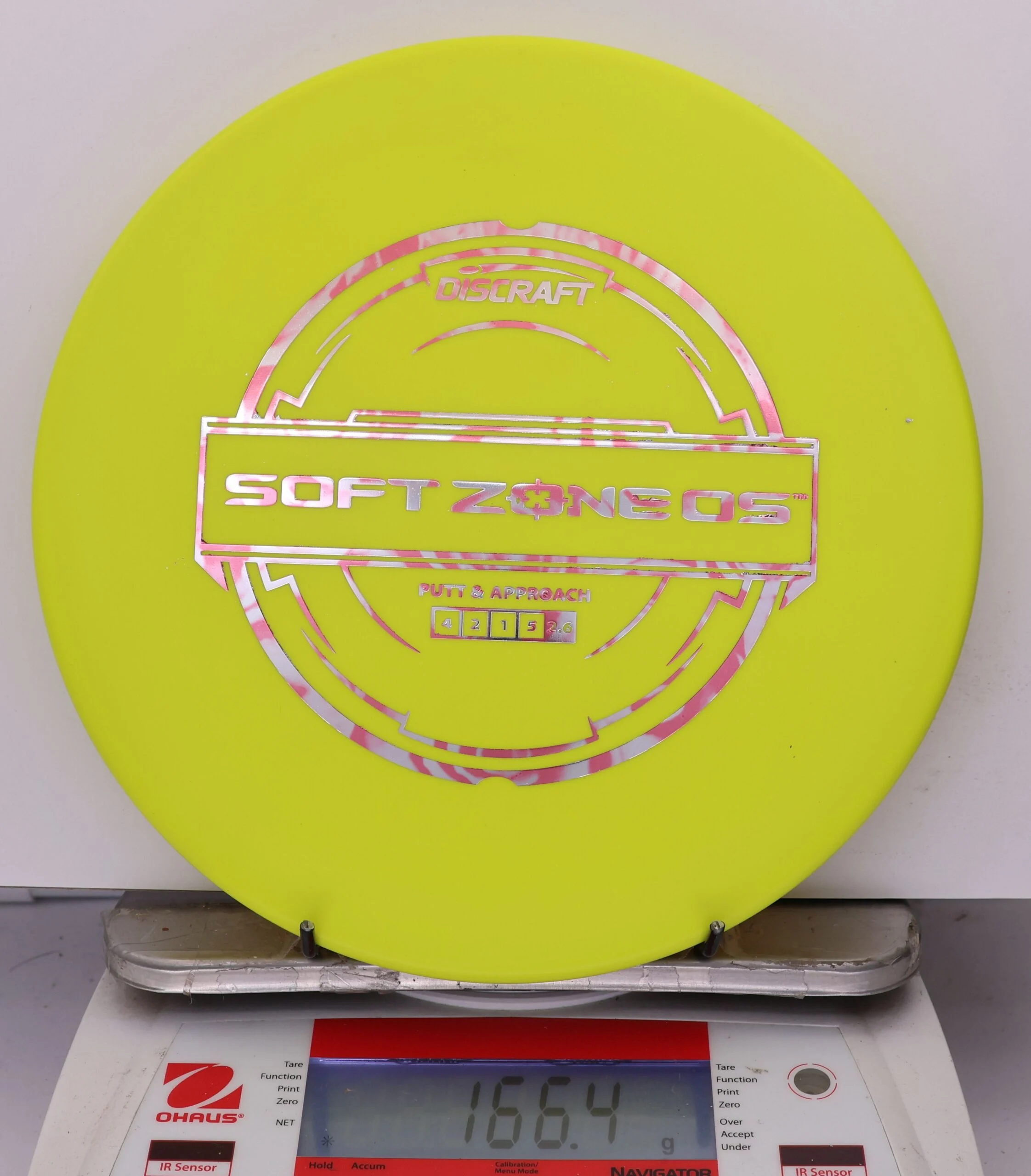 991483 Putter Line Soft Zone OS - #410 Yellow, 166