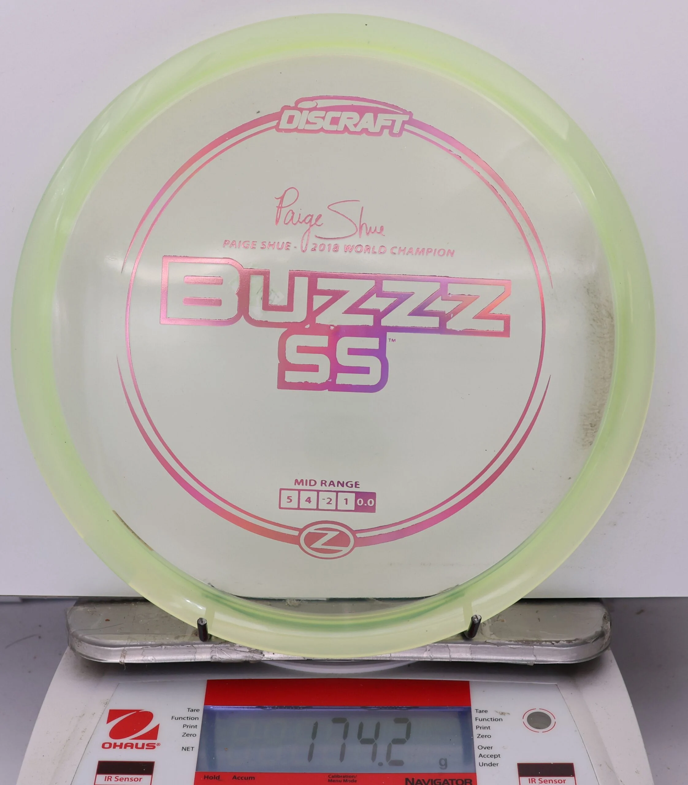 991772 Z Buzzz SS, Paige Shue 2018 World Champion - #409 Barely Green, 174
