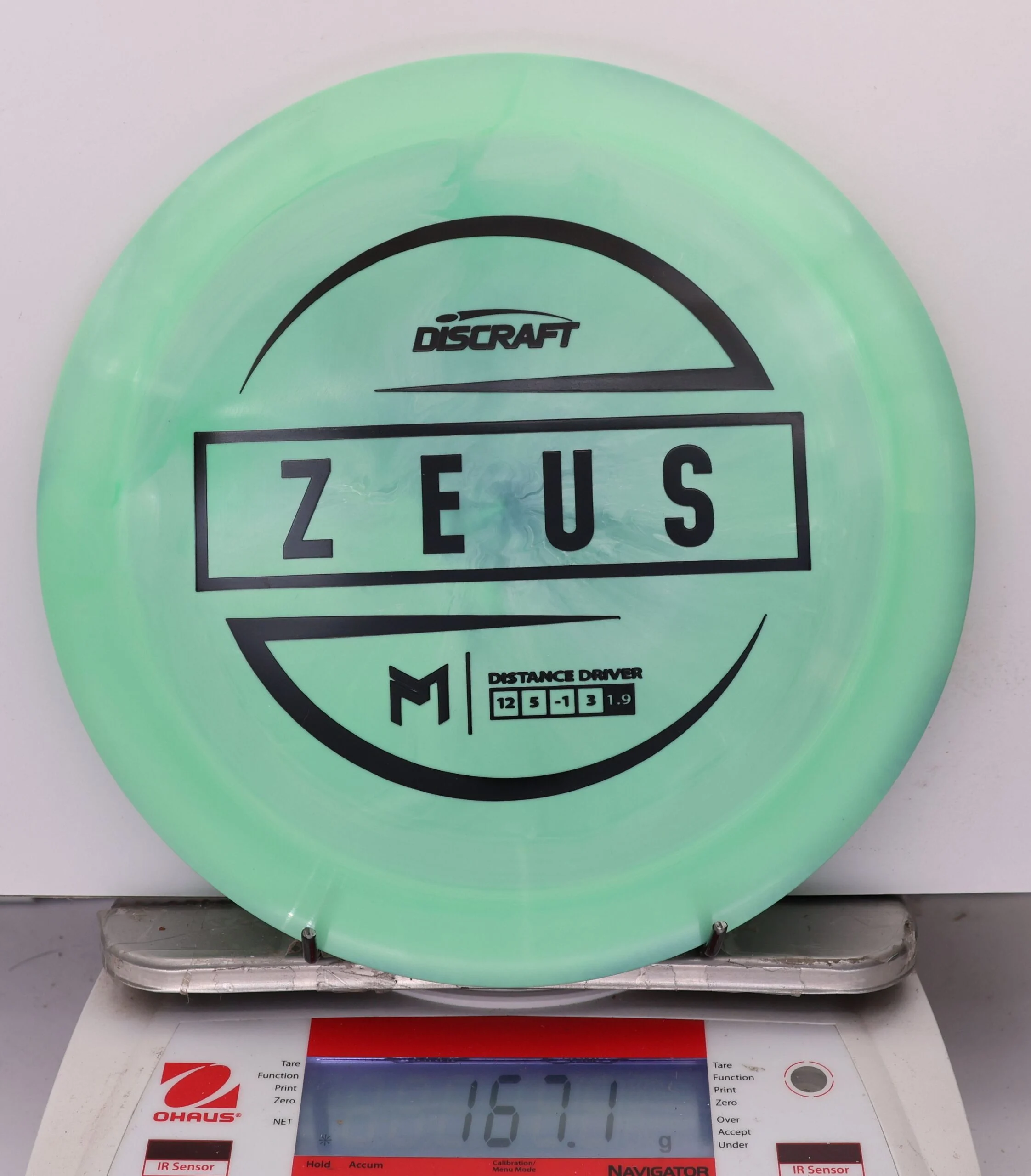 991807 ESP Zeus, Paul McBeth - #405 LtGreen, 167
