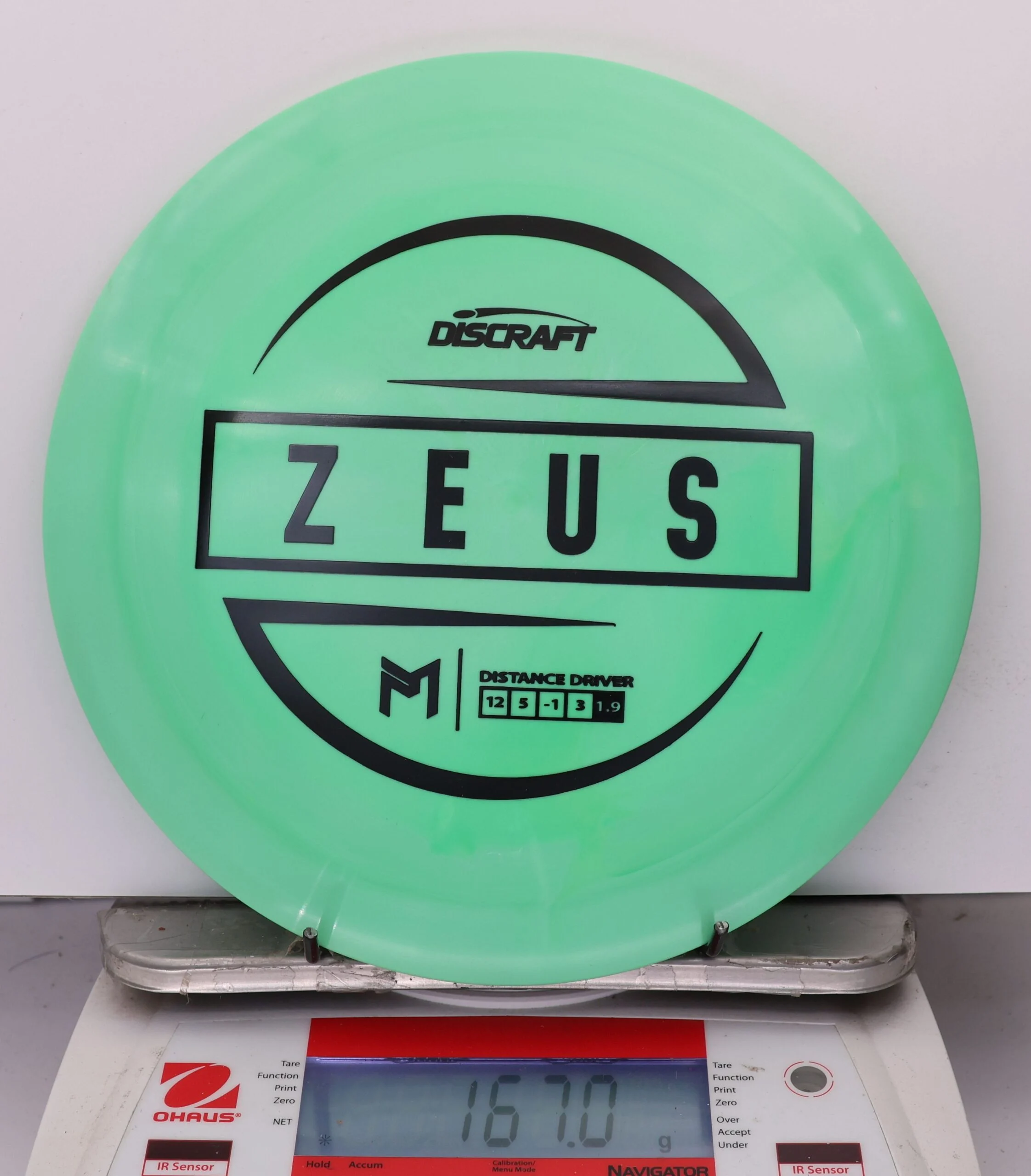 991808 ESP Zeus, Paul McBeth - #406 LtGreen, 167