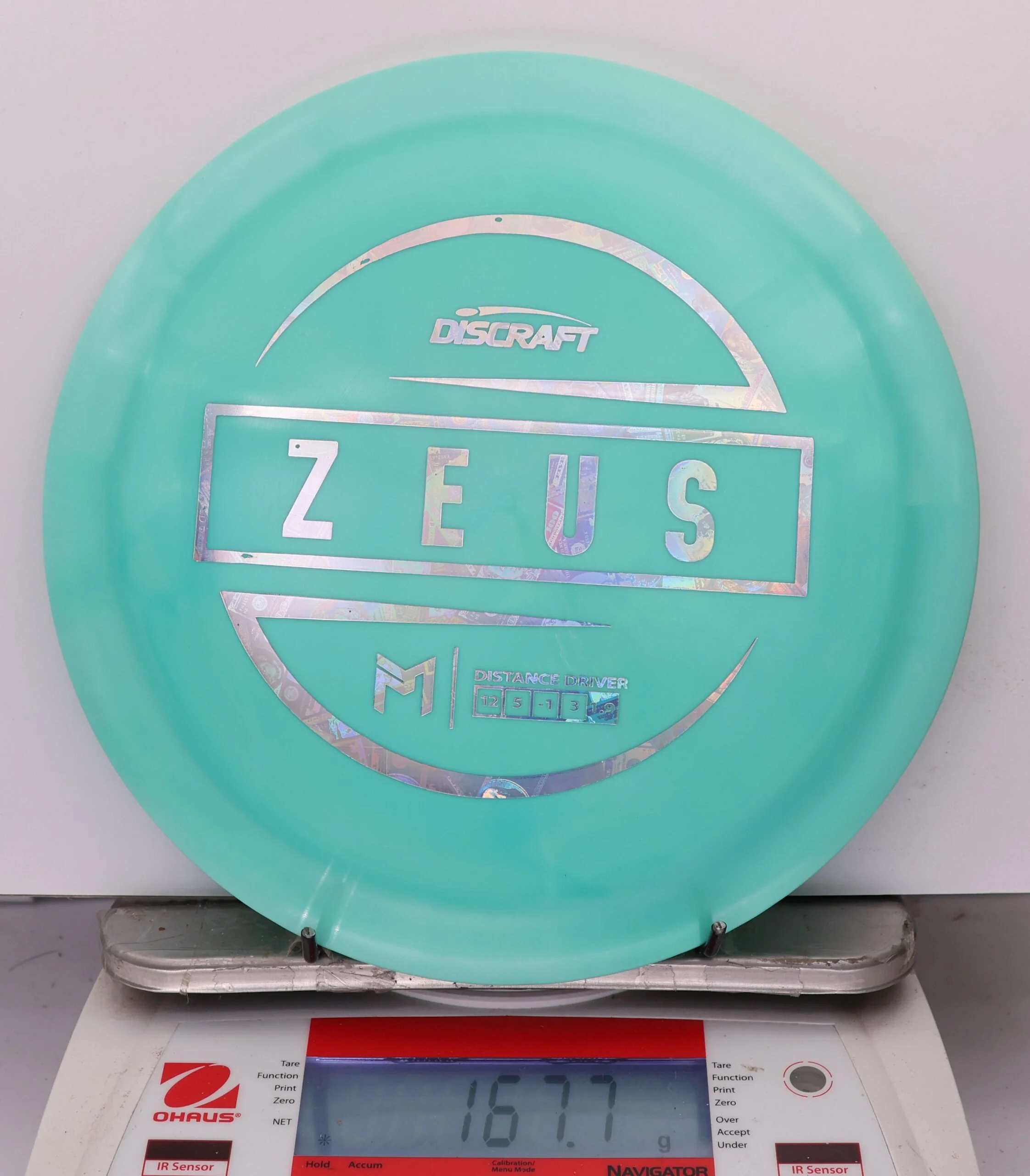 991809 ESP Zeus, Paul McBeth - #407 Aqua, 168